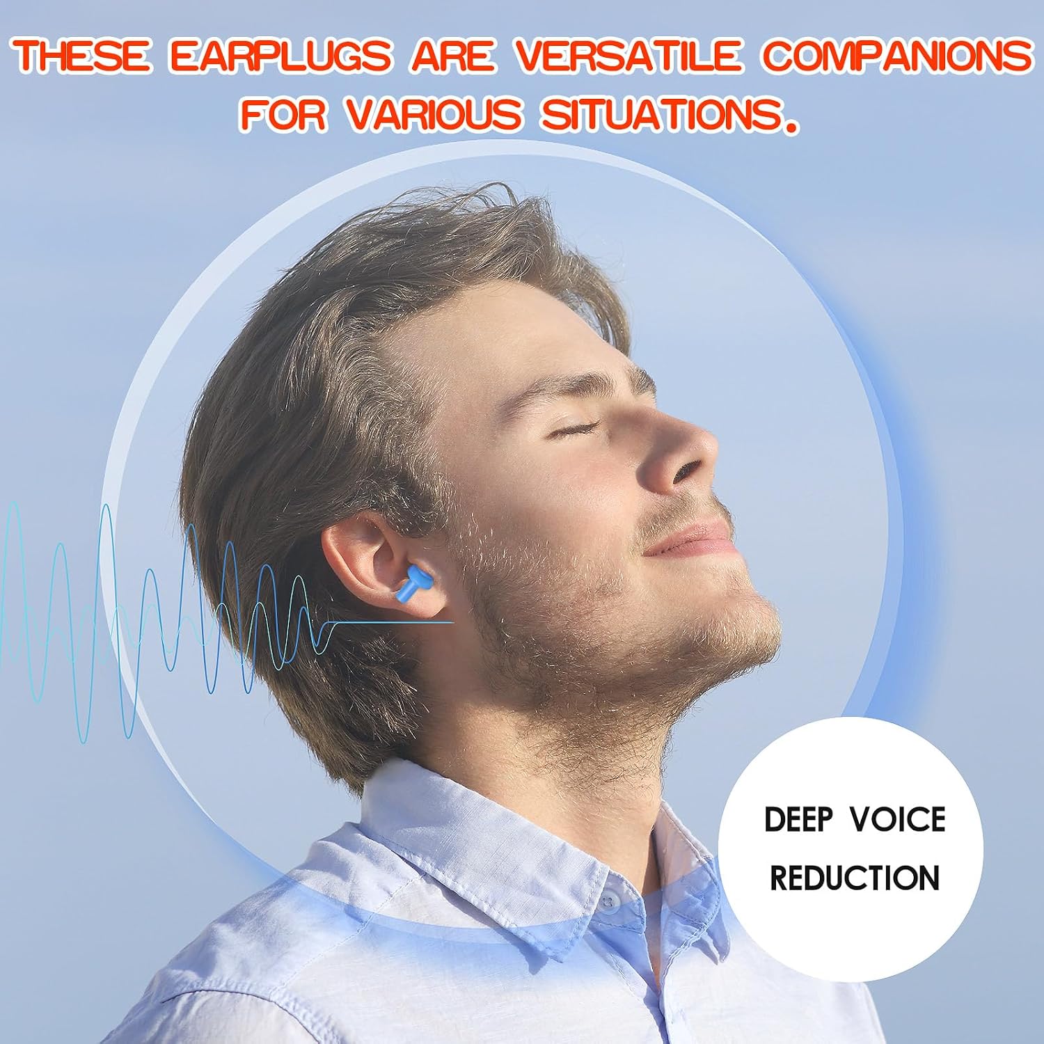240 Pairs Ear Plugs for Sleeping Noise Cancelling,Silicone Ear Plugs Earplugs Super Soft Reusable Ear Plug for Sleeping Swimming, Snoring, Concerts, Shooters,Work, Noisy Places (6 Colors) - Image 4