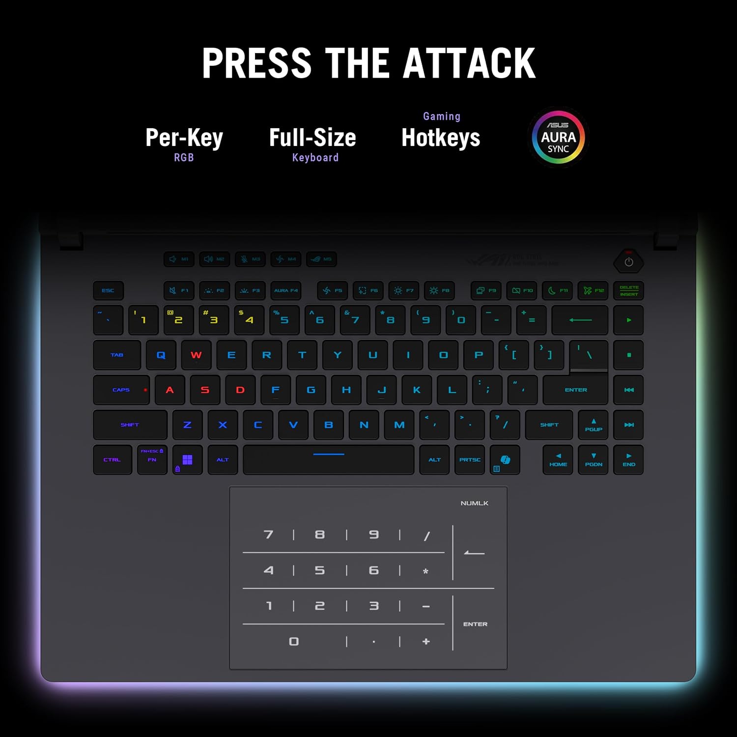 ASUS ROG Strix G16 (2025) Gaming Laptop, 16” ROG Nebula Display 16:10 2.5K 240Hz/3ms, NVIDIA® GeForce RTX™ 5070 Laptop GPU, Intel® Core™ Ultra 9 275HX, 32GB DDR5, 2TB Gen 4 SSD, Wi-Fi 7, Win 11 Pro - Image 6