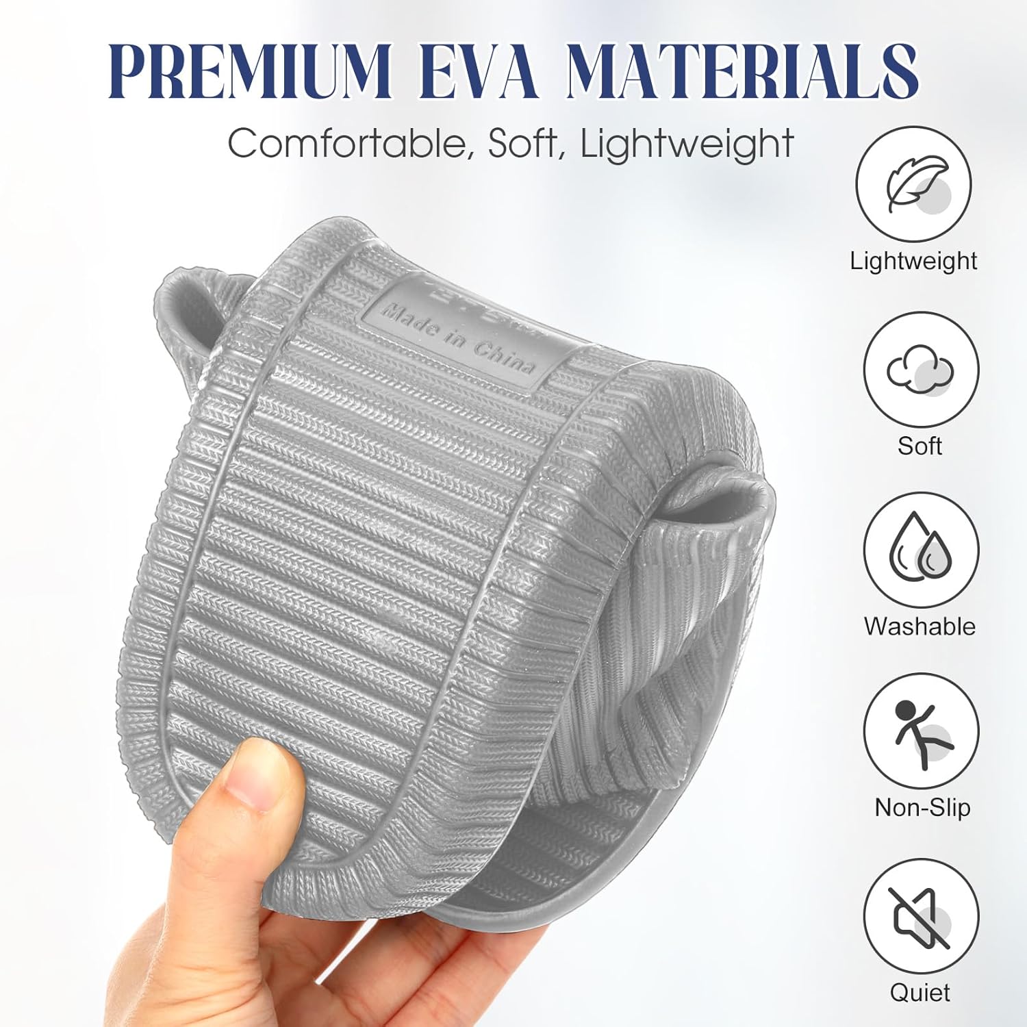 Shyyween 12 Pairs Shower Shoes Bulk for Women and Men Quick Drying Bathroom Shower Slippers Pool Slides Non-Slip Lightweight - Image 5