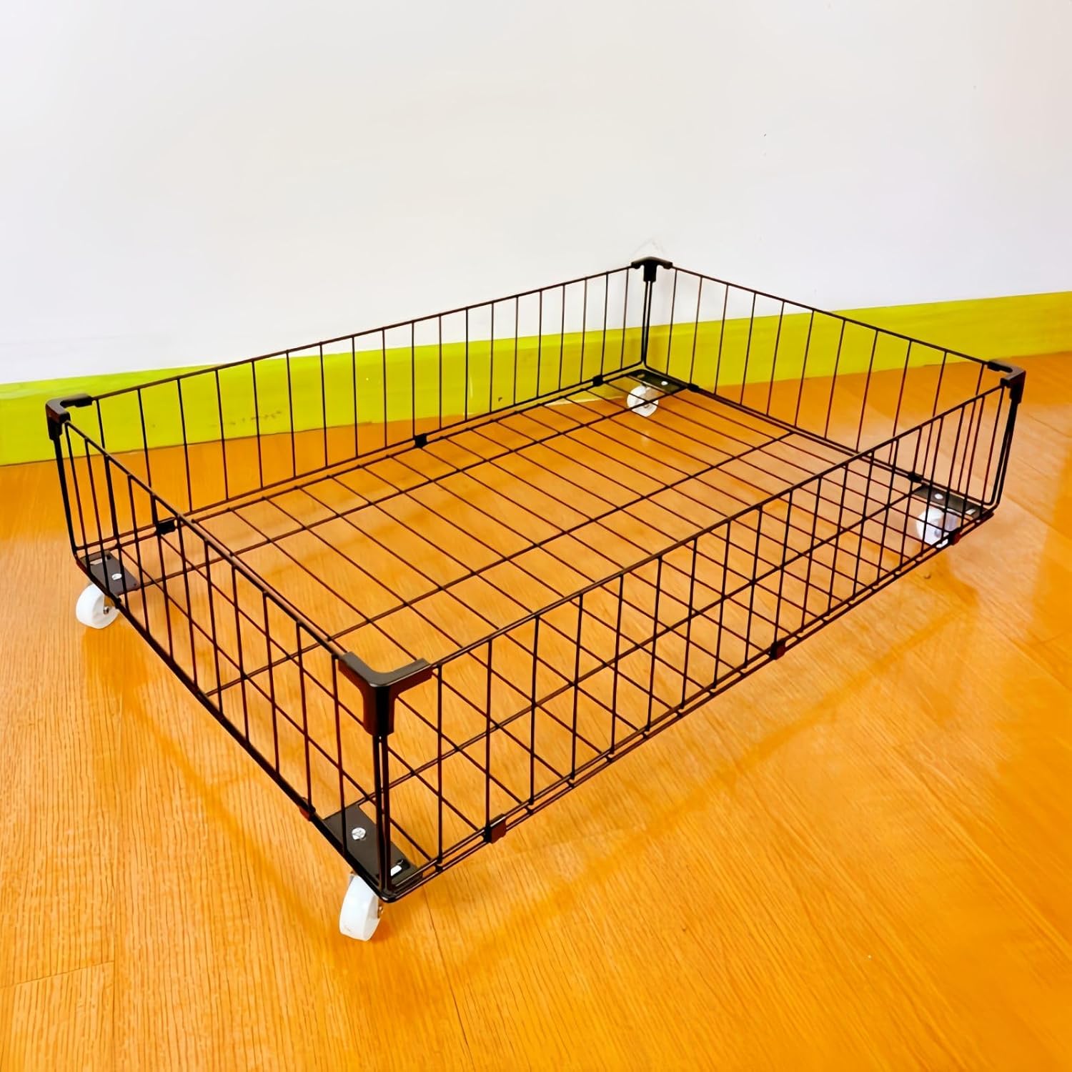 4 Pack Larger Under Bed Storage With Wheels,Rolling Under Bed Drawer,Under Bed Shoes Storage,Open Design, Large capacity,Suitable For Various Storage 4 Pack Larger Under Bed Storage With Wheels,Rolling Under Bed Drawer,Under Bed Shoes Storage,Open Design, Large capacity,Suitable For Various Storage