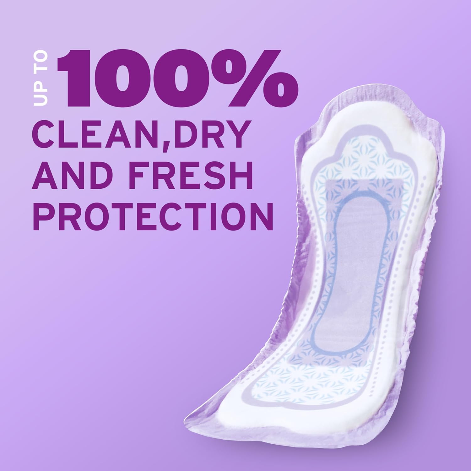Poise Incontinence & Postpartum Pads for Bladder Leaks, 4 Drop Moderate Absorbency, Regular Length, 132 Count, Packaging May Vary - Image 6