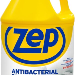 Zep Commercial 1041688 Antibacterial Disinfectant Cleaner with lemon , 1 gal Bottle