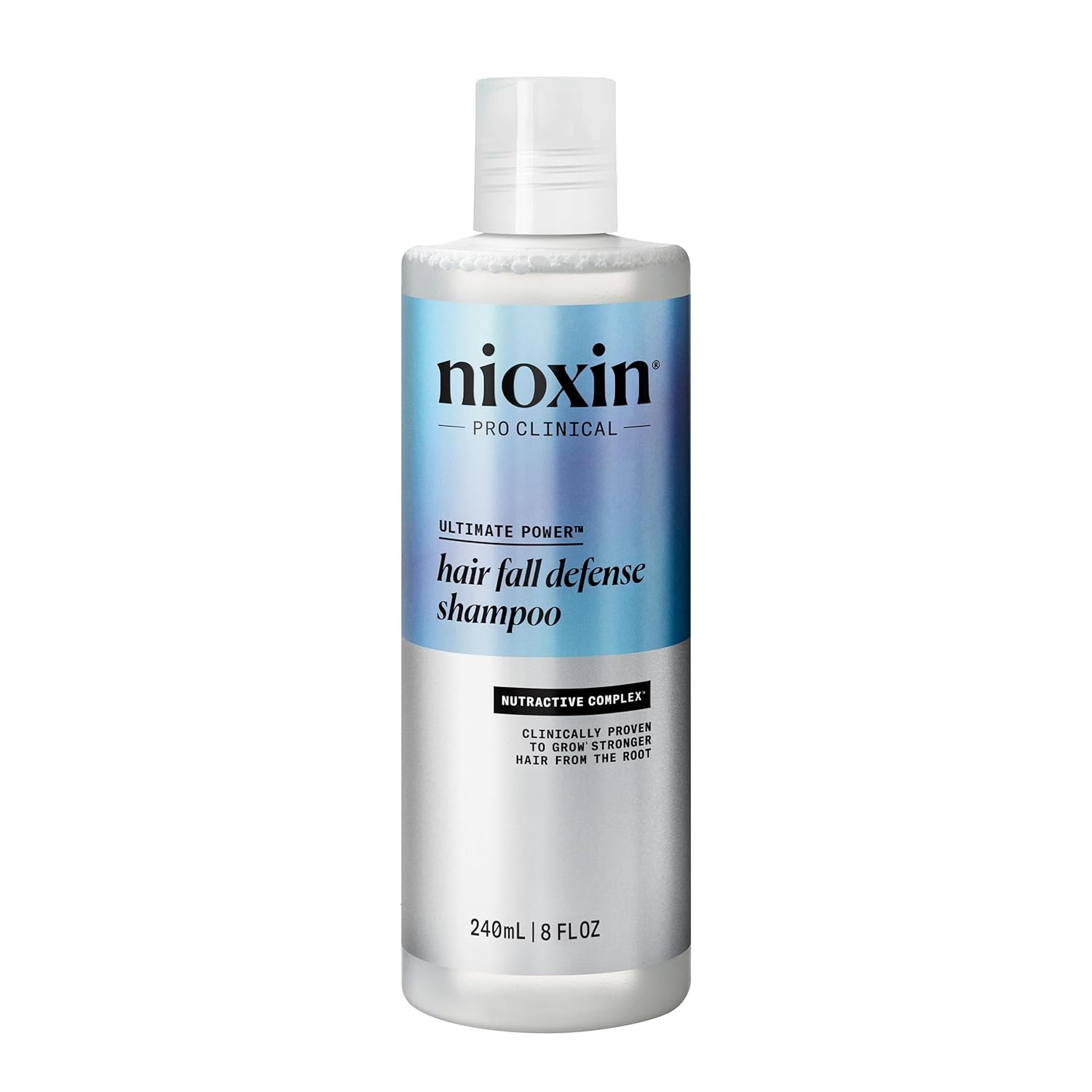 Nioxin Hair Fall Defense Shampoo | Activates Hair Follicles for Visibly Less Hair Loss| With Lauric Acid, Caffeine, Niacinamide and Sandalore - Image 2