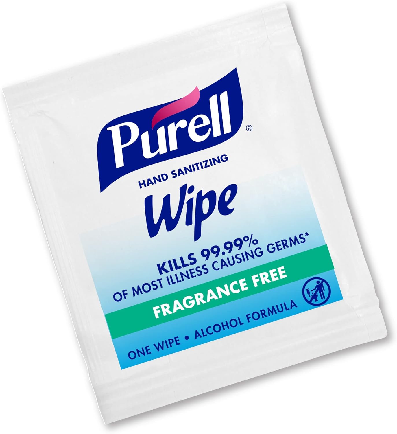 Purell Hand Sanitizing Wipes, Alcohol Formula, Fragrance Free, 300 Count Individually Wrapped Hand Wipes - 9020-06-EC - Image 2