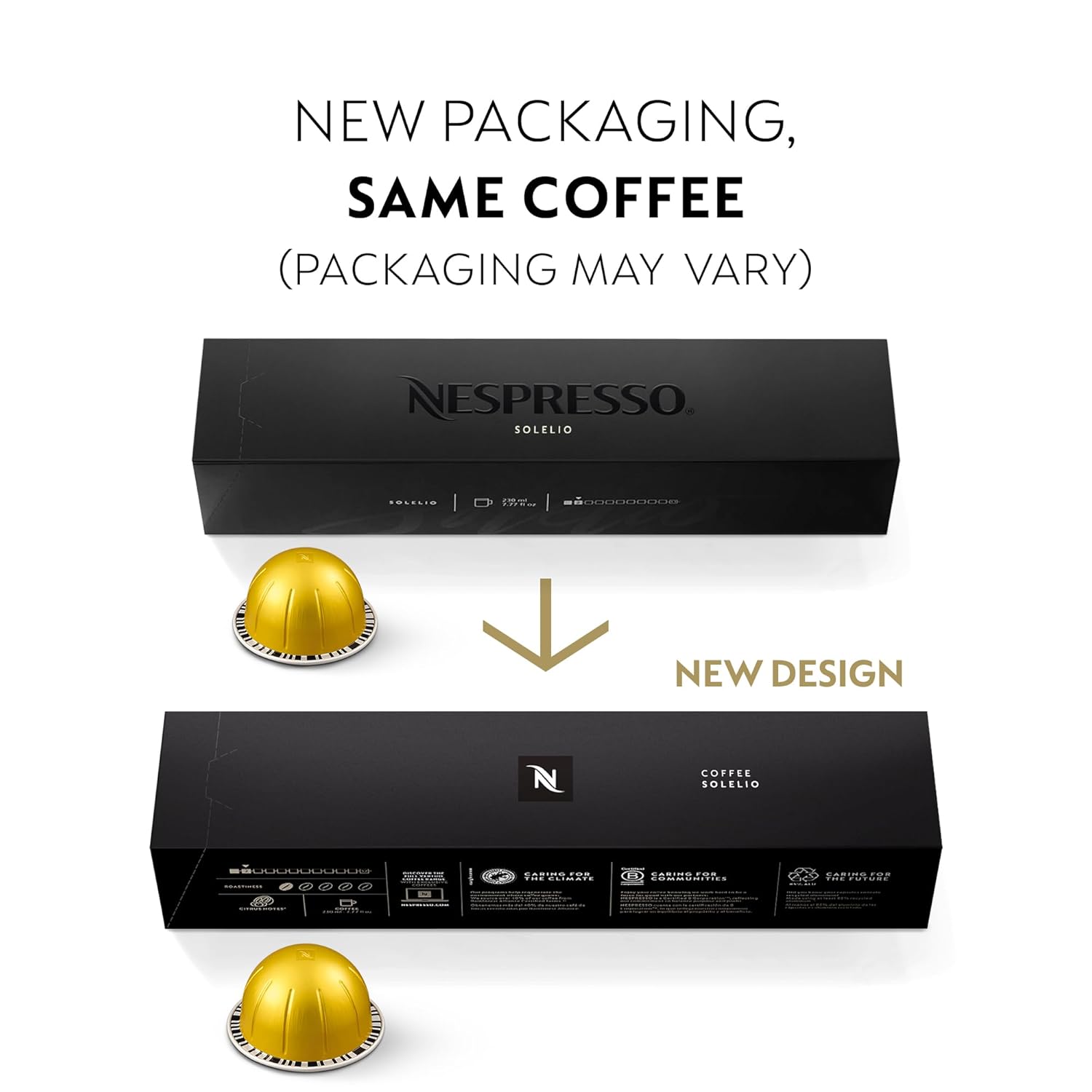 Nespresso Capsules Vertuo, Solelio, Mild Roast Coffee, 30-Count Coffee Pods, Brews 7.8 oz. - Image 12