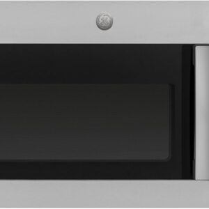 GE 30″ Over-the-Range Microwave, 1.6 Cu. Ft., 1000 Watts, 300 CFM Hood Vent, LED Lighting, Auto Defrost, Easy Mount Install, Stainless Steel, JVM3160RFSS