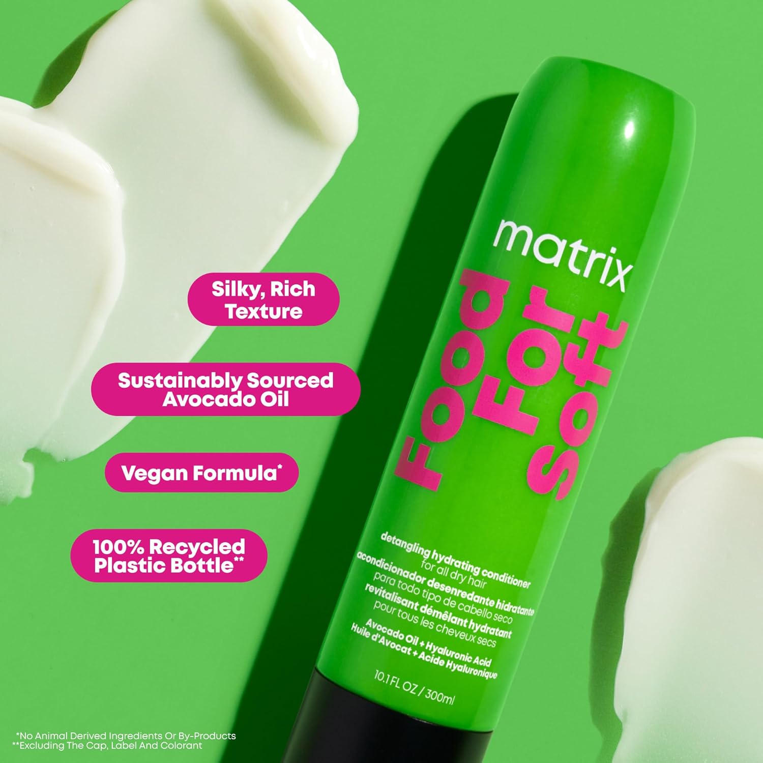 MATRIX Food For Soft Hydrating Conditioner For Dry and Brittle Damaged Hair - Moisturizes, Softens & Smooths, With Avocado Oil & Hyaluronic Acid, Vegan, For All Hair Types - Image 11