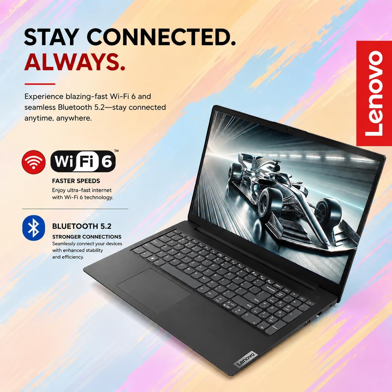 Lenovo V15 Business Laptop 2026 Edition, AMD Ryzen 3 7000-Series(Beat i7-1065G7), 15.6" FHD Display, 16GB DDR5 RAM, 512GB NVMe SSD, Wi-Fi 6, Ethernet RJ-45, Dolby Audio, Windows 11 Pro - Image 7