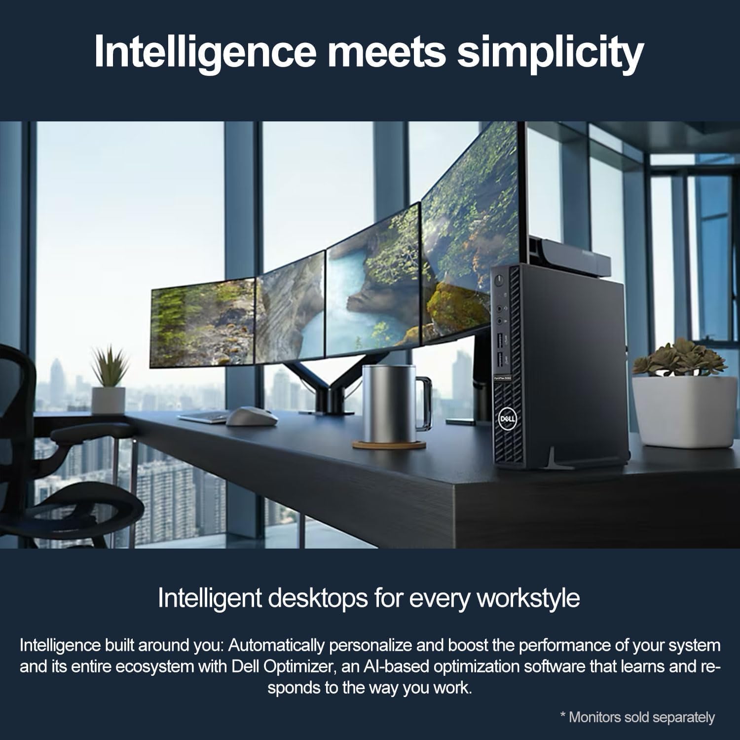 Dell OptiPlex 3080 Micro PC | Intel Core i5-10500T | 16GB RAM | 512GB SSD | Windows 11 Pro | Wi-Fi+ BT | Mini Desktop Computer (Renewed) (16GB RAM + 512GB SSD) - Image 4