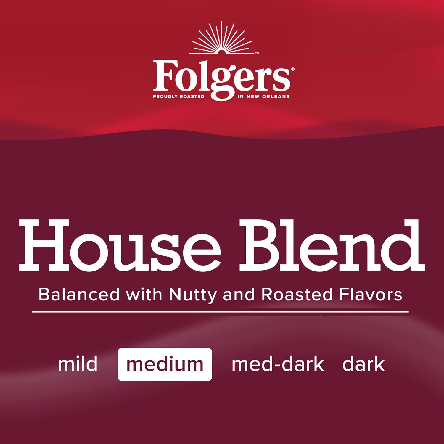Folgers House Blend Ground Coffee, Medium Roast, 25.9 ounce Canister (Pack of 6) - Image 8