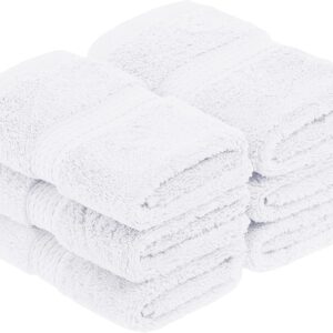 Superior Egyptian Cotton Plush & Absorbent, Face Towel Set of 6, | Quick Dry, Soft Luxury Towel Set, Bath Essentials for Bathroom, Guest Bath, Spa, 2 Piece Face, Madeline Towels