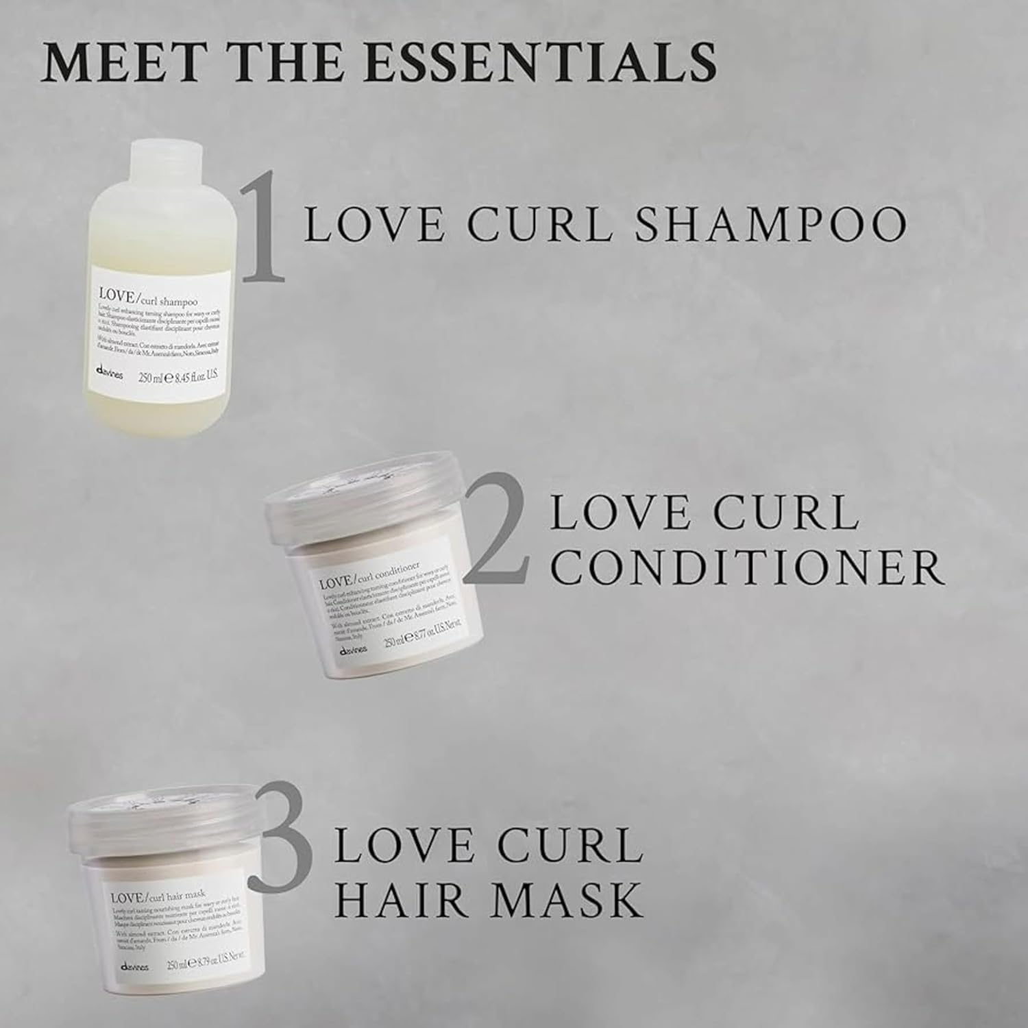 Davines LOVE/Curl Conditioner, Elasticizing & Taming Formula for Wavy or Curly Hair - Protein-Rich Treatment Enhances Volume, Softness & Control - Weightless Hydration for Defined Curls - Image 6