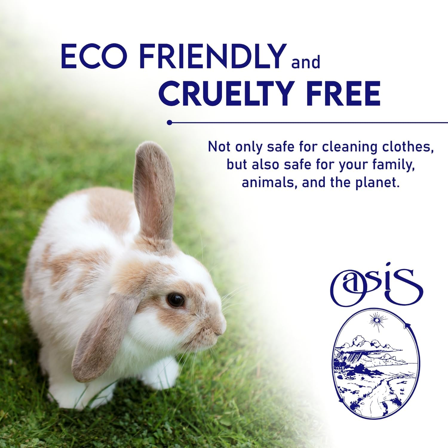 Oasis Biocompatible Laundry Detergent Liquid - Reuse Greywater for Plants - Clean, Safe, Concentrated & Effective, Grey Water Friendly, Sodium-Free, Biodegrades Into Plant Nutrients - HE 128 Loads - Image 5