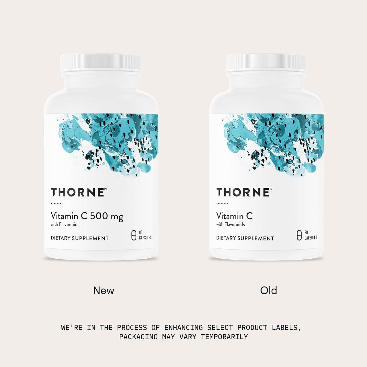 THORNE - Vitamin C 500 mg - Blend of Vitamin C and Citrus Bioflavonoids from Oranges - Supports Immune System, Cellular Energy Production & Collagen Synthesis* - Third-Party Certified - 90 Servings - Image 4