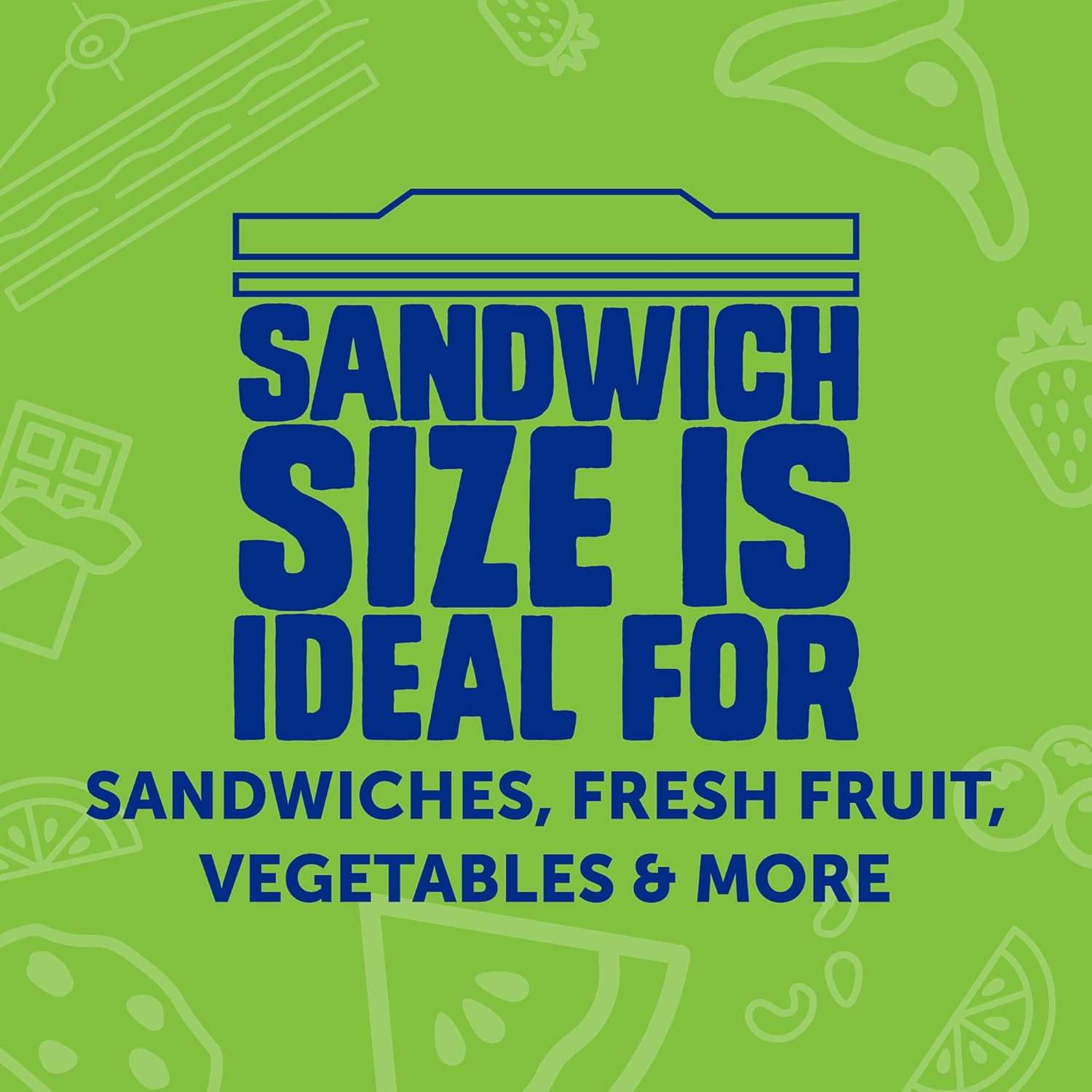 Ziploc Storage Bags Variety Pack, 190ct Total, 42ct Storage Gallon and 48ct Storage Quart, 50ct Sandwich and 50ct Snack - Image 5