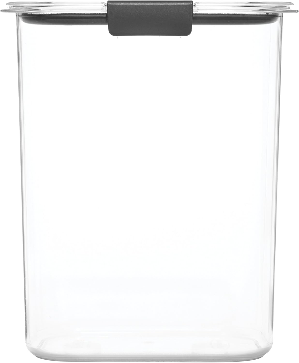 Rubbermaid Brilliance 16-Cup Airtight Food Storage Container with Lid Clear/Grey - optimal for pantry organization flour sugar and food storage - Image 3