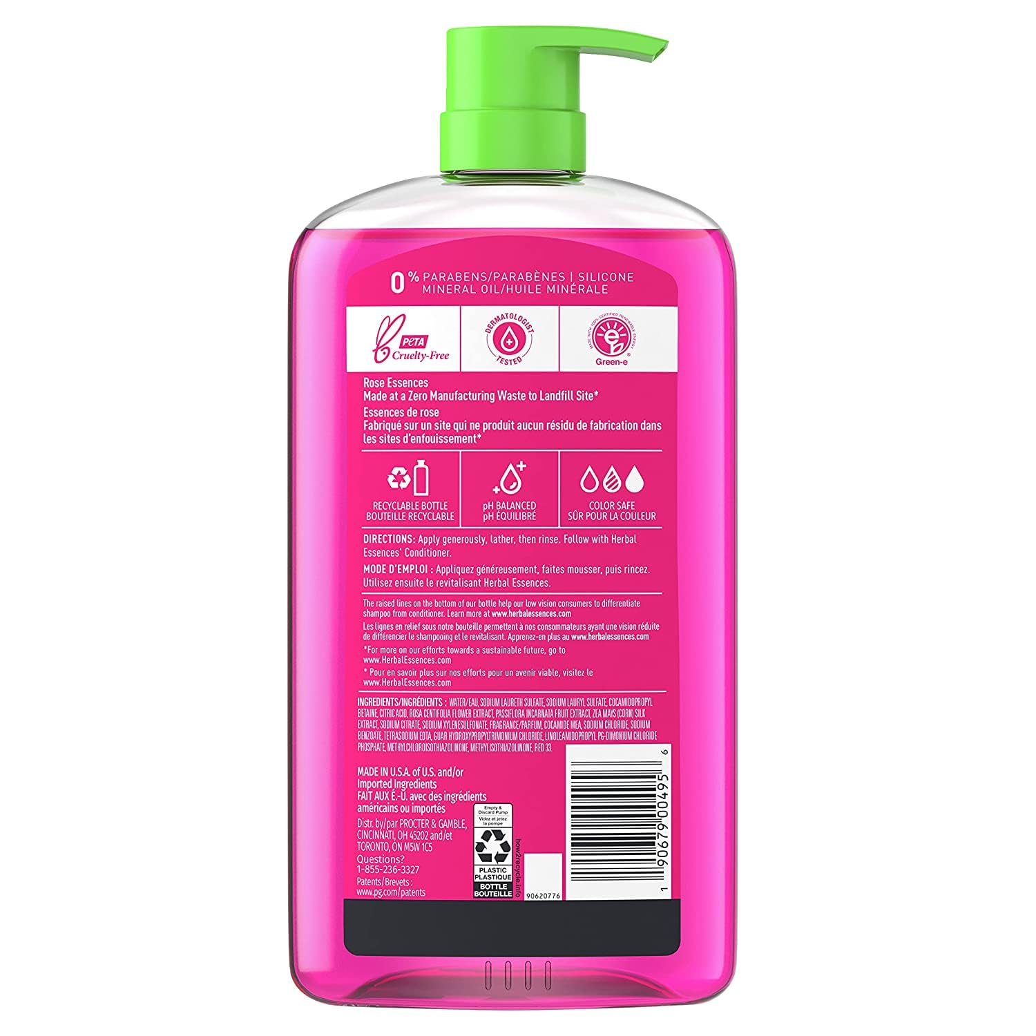 Herbal Essences Shampoo for Colored Hair, Paraben-Free, Color Me Happy, 29.2 fl oz - Image 3