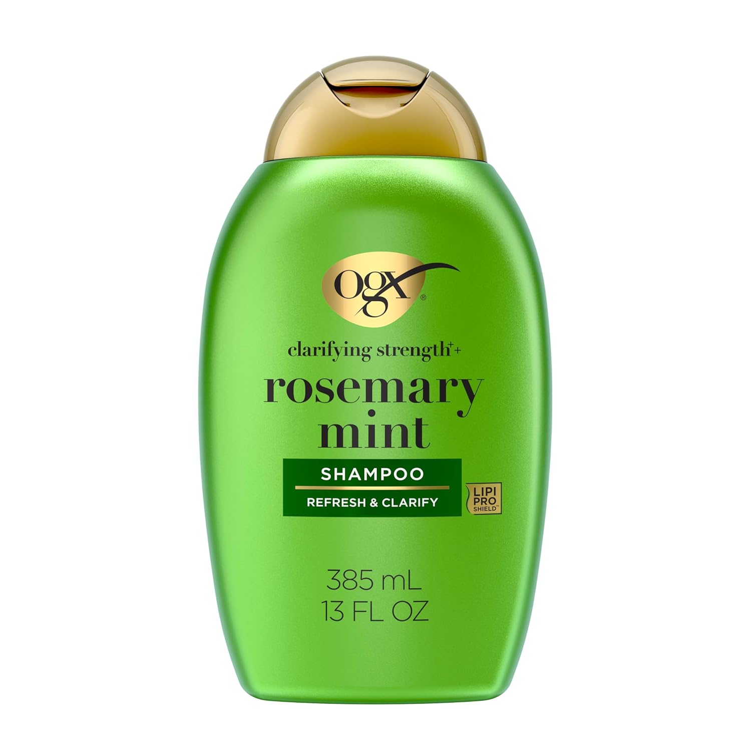 OGX Clarifying Strength + Rosemary Mint Shampoo, Clarifying Shampoo for Oily Hair Visibly Helps Remove Oil & Residue to Clear Away Buildup, Sulfate-Free Surfactants, 13 fl. oz - Image 2