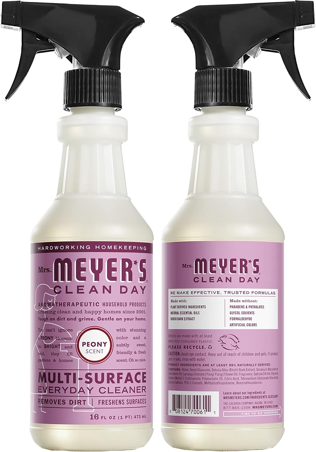 Mrs. MEYER'S Kitchen Set, Dish Soap, Hand Soap, and Multi-Surface Cleaner, 3 CT (Peony) - Image 6