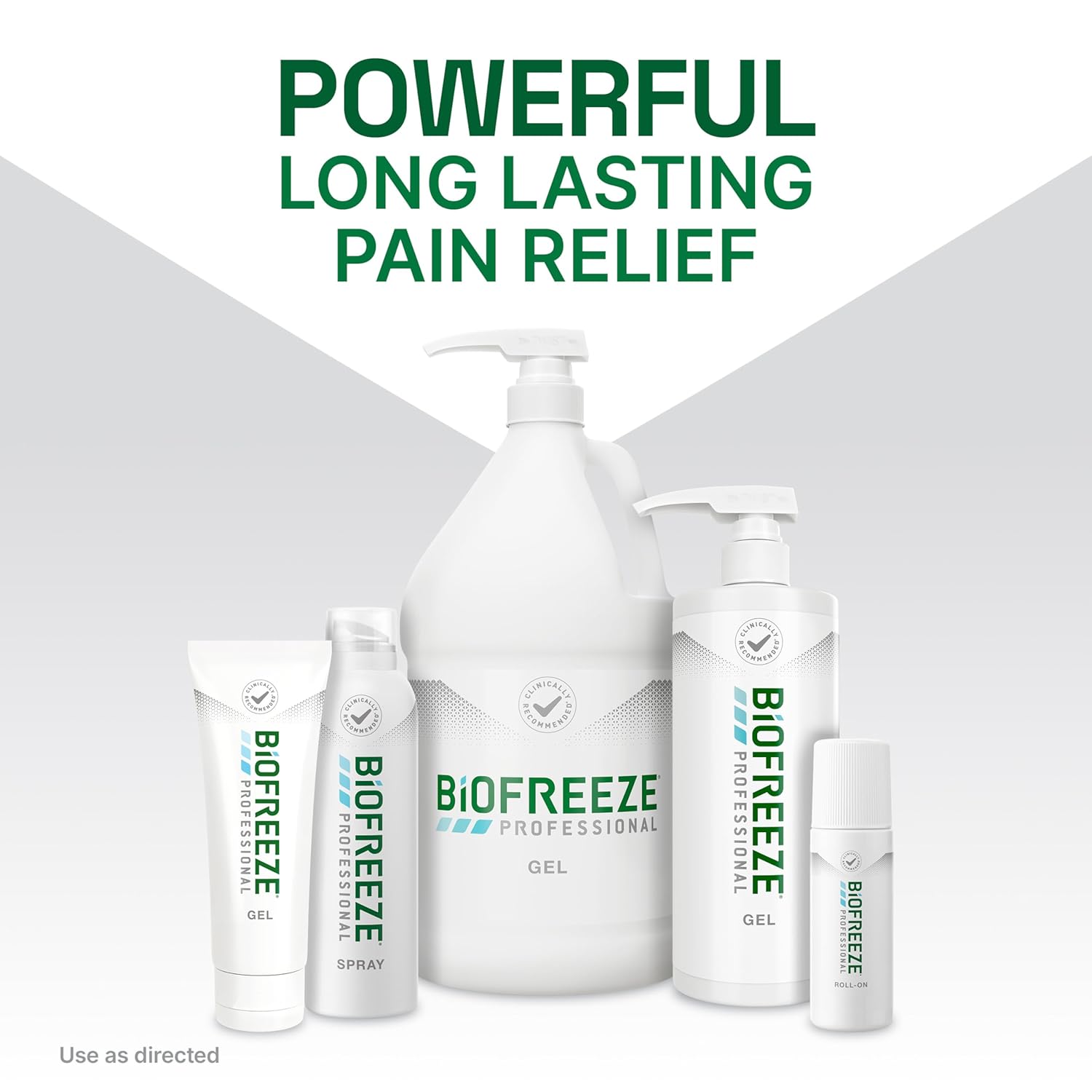 Biofreeze Professional Pain Relief Spray for Knee, Neck, Hip, Joint, Shoulder, & Simple Backache, Arthritis Pain Reliever, Sore Muscle Relief, Colorless Menthol Spray 4 Fl Oz (Pack of 3) - Image 8