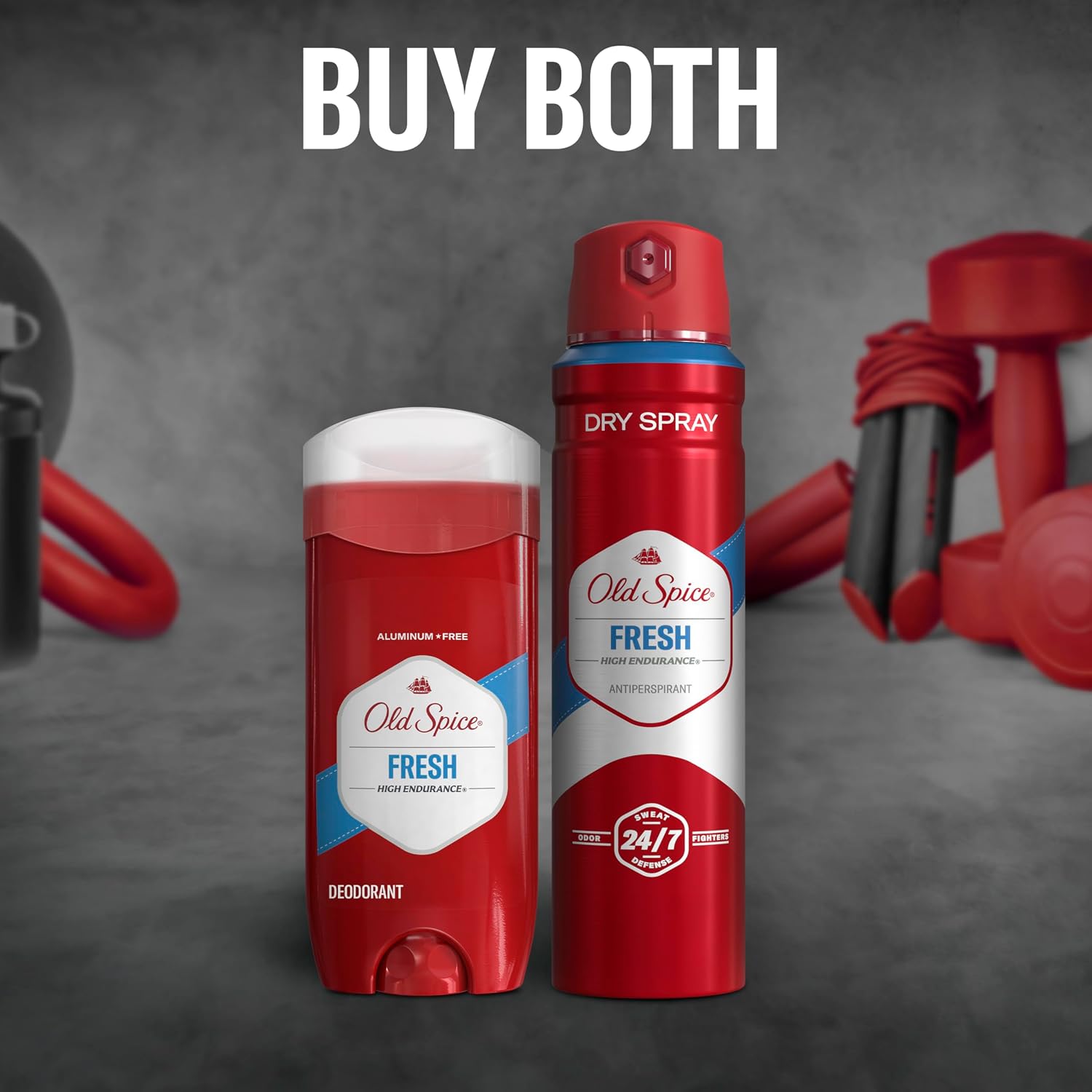 Old Spice Aluminum Free Deodorant For Men, High Endurance, 24/7 Sweat Defense & Odor Protection, 24/7 Freshness & Lasting Scent, Fresh Scent, 3.4 oz (Pack of 3) - Image 8