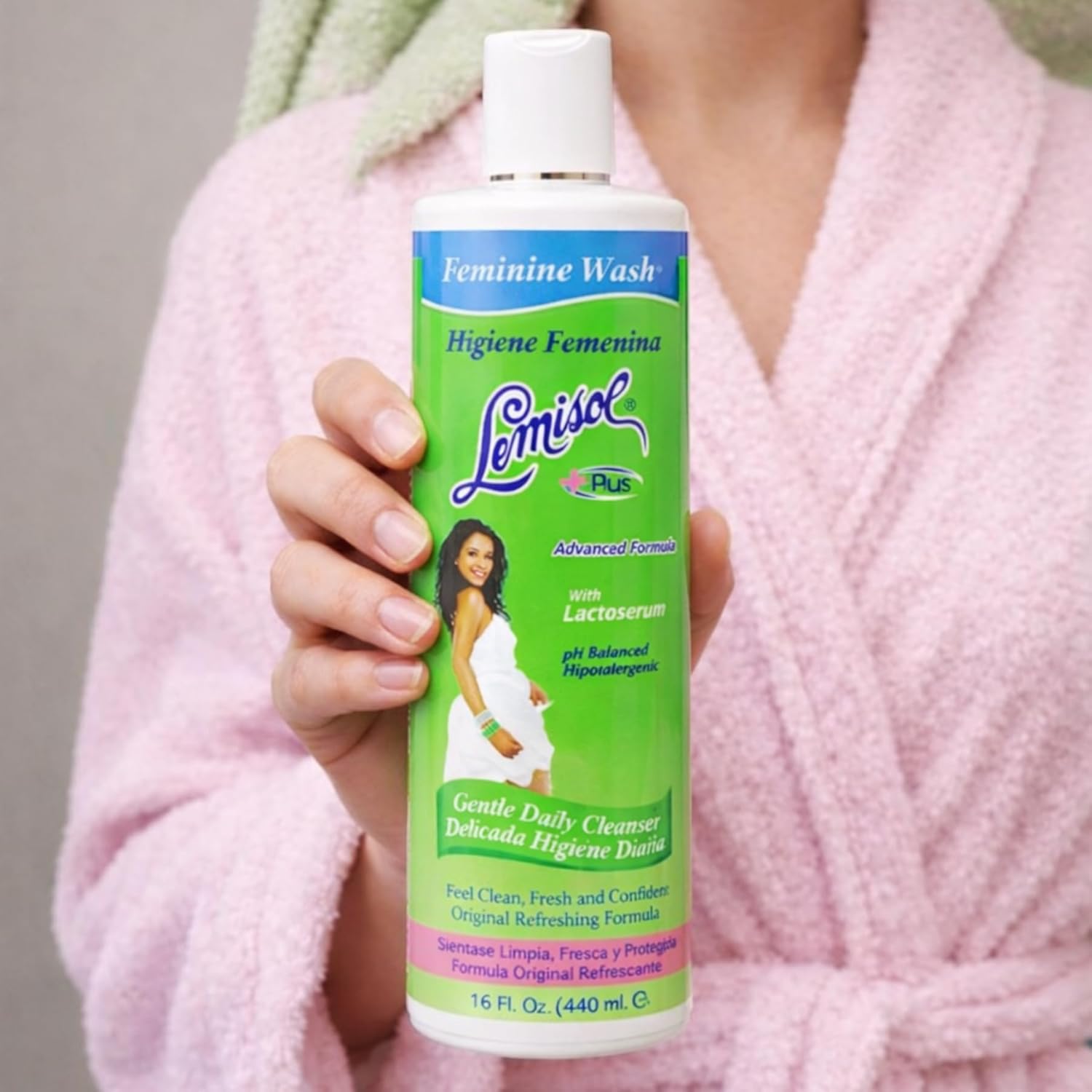 Lemisol Plus Gentle Daily Cleanser, Original Refreshing Formula, 16 Fl Oz - Image 8