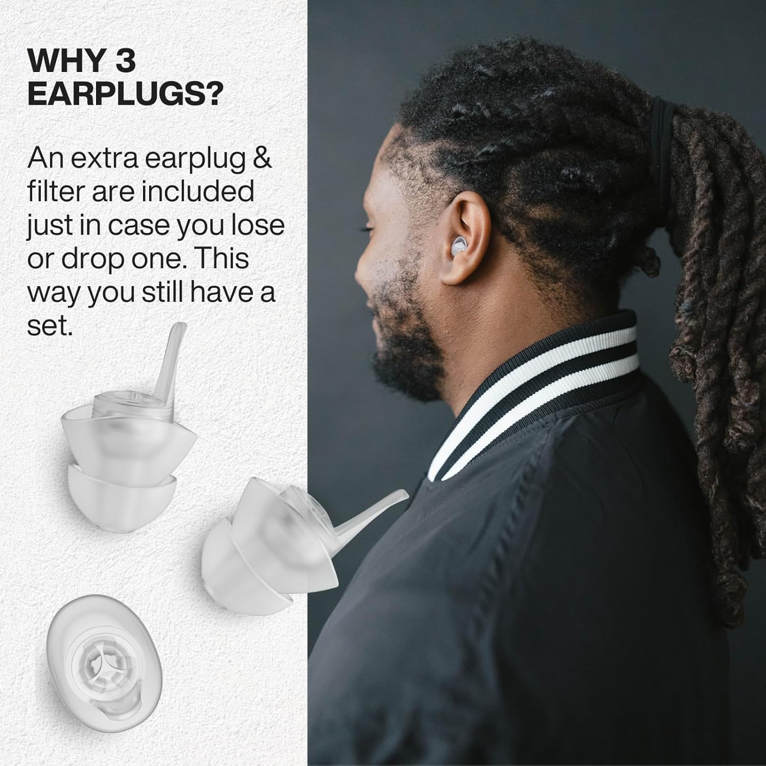EARPEACE Music PRO - Concert Ear Plugs - Earplugs for Noise Reduction up to 20dB - High Fidelity Ear Plugs for Concerts, Musicians and Live Events - Reusable Earplugs - Includes Filter Set and Case - Image 7