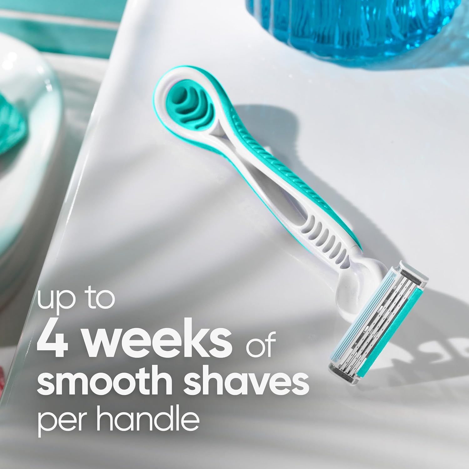 Venus Simply 3 Sensitive Disposable Razors, 12 Count - Image 5