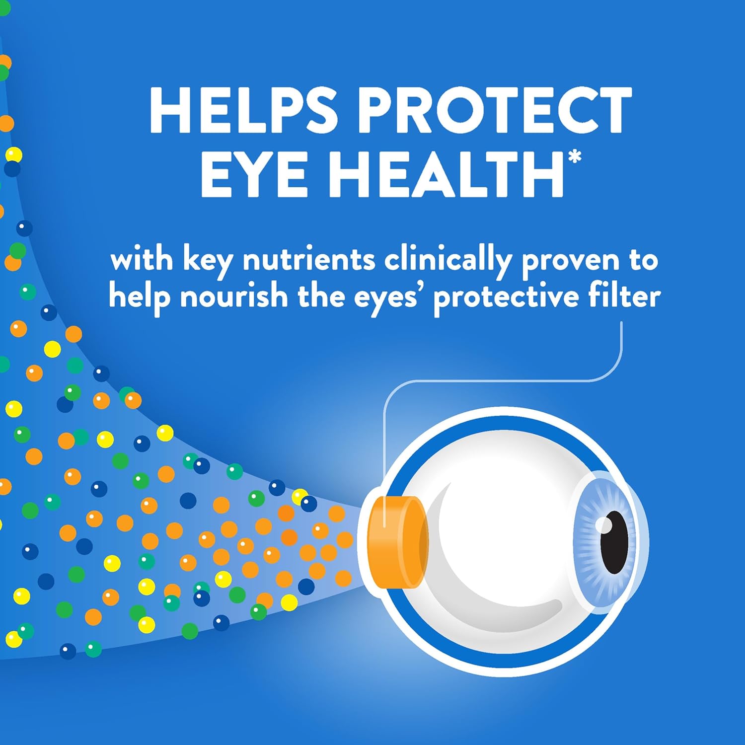 Ocuvite 50+ Eye Vitamin & Mineral Supplement, Multivitamin for Vision & Ocular Health with Omega-3, Zinc, Vitamins C & E, Lutein & Zeaxanthin, Zinc Supplements for Women and Men, 90 Softgels - Image 5