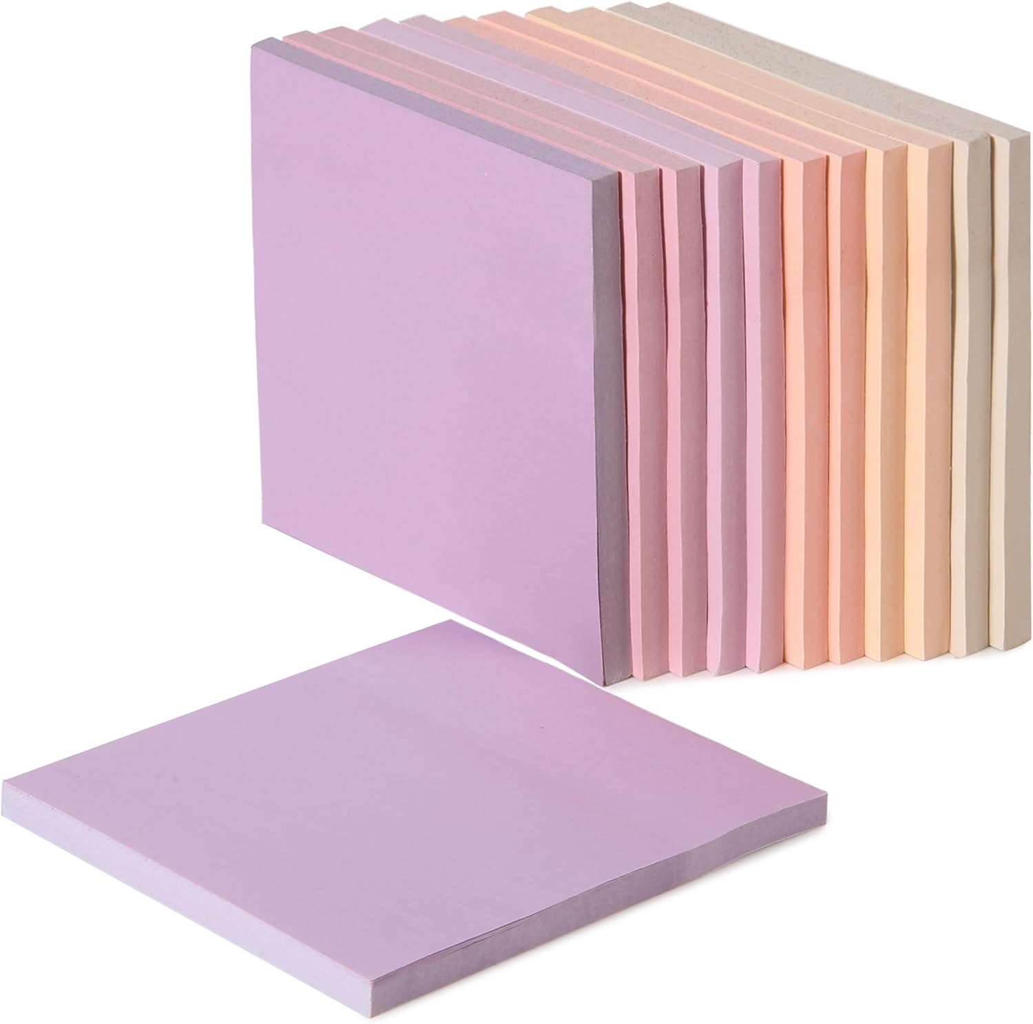 Mr. Pen- Sticky Notes, 3"x3", 12 Pads, 600 Sheets, Colorful, Sticky Notes Bulk, Self-Stick Note Pads, Perfect for Office, School, Home, Study & Organization - Image 9