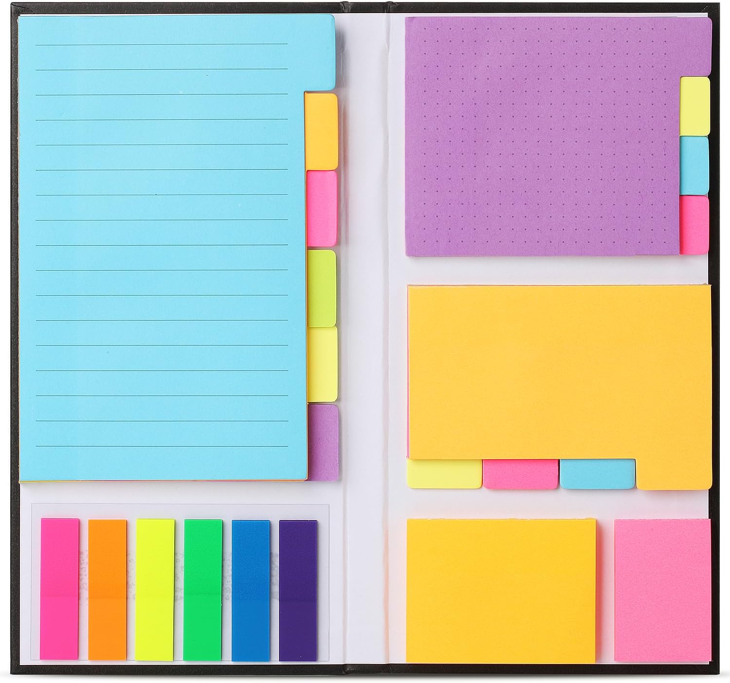 Mr. Pen- Sticky Notes Set, 410 Pack, Ruled, Dotted & Blank Notes with 150 Index Tabs, Divider Sticky Pads for Bible Study, Office, School, Planning, Journaling & Organization - Image 2
