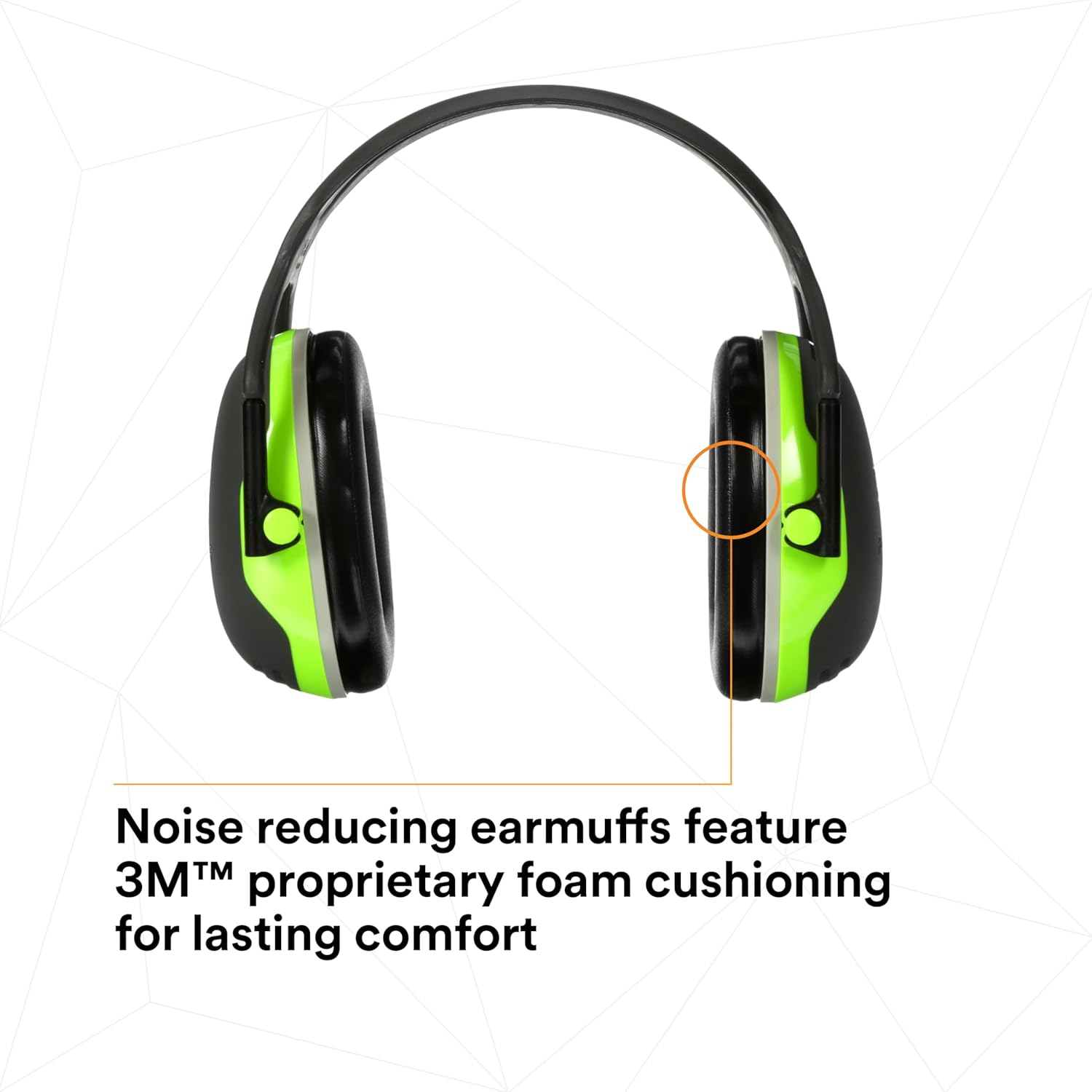 3M PELTOR Hearing Protection Earmuffs, X4 Series Noise Protection, Construction, Manufacturing, Assembly, Sanding - Image 5