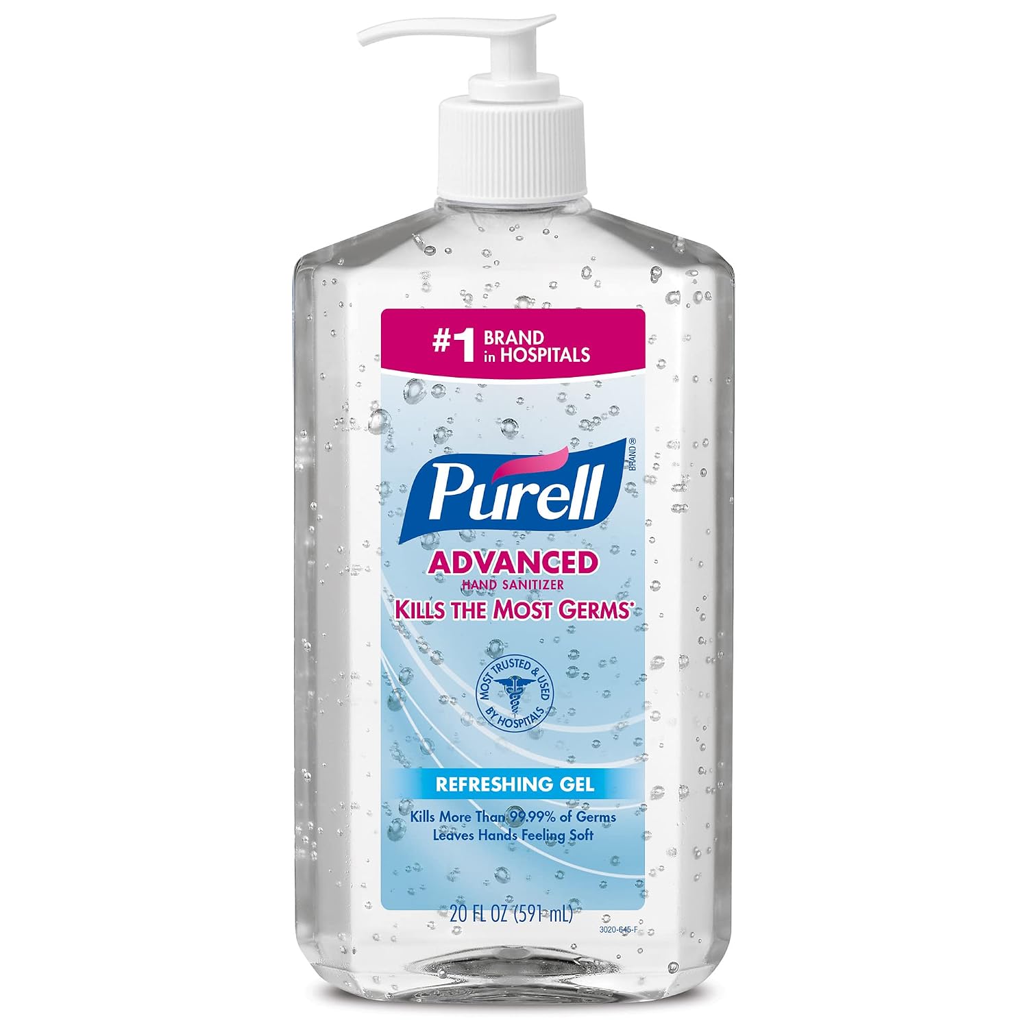 Purell Instant Hand Sanitizer, 20 Oz. Pump Bottles, Pack of 12 - Image 3