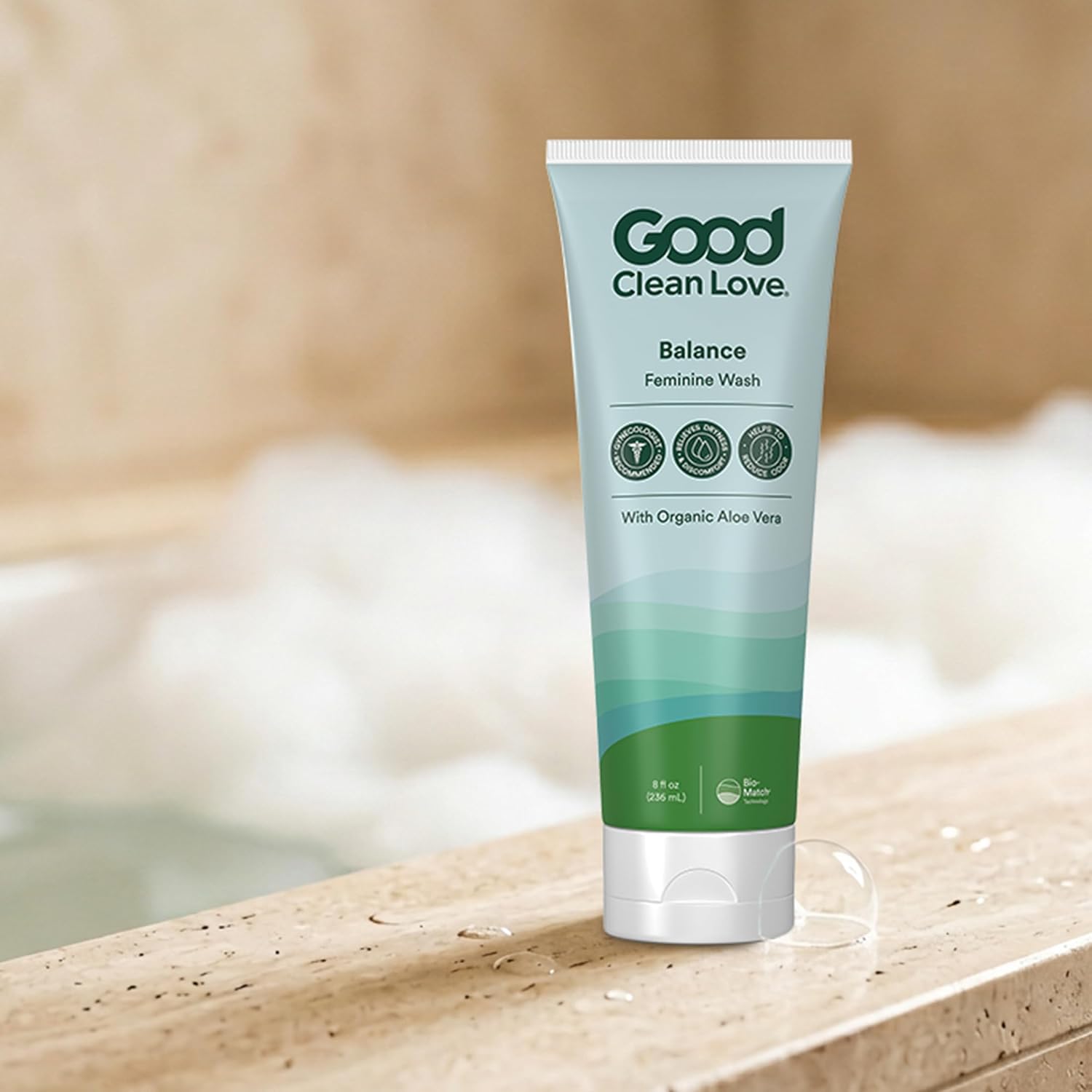Good Clean Love Balance Feminine Wash, pH-Balanced Vaginal Moisturizer Cleanser for Women with Natural Ingredients, Gentle Cleansing Feminine Care Product, Reduces Vaginal Dryness & Odor, 8Oz (2-Pack) - Image 9