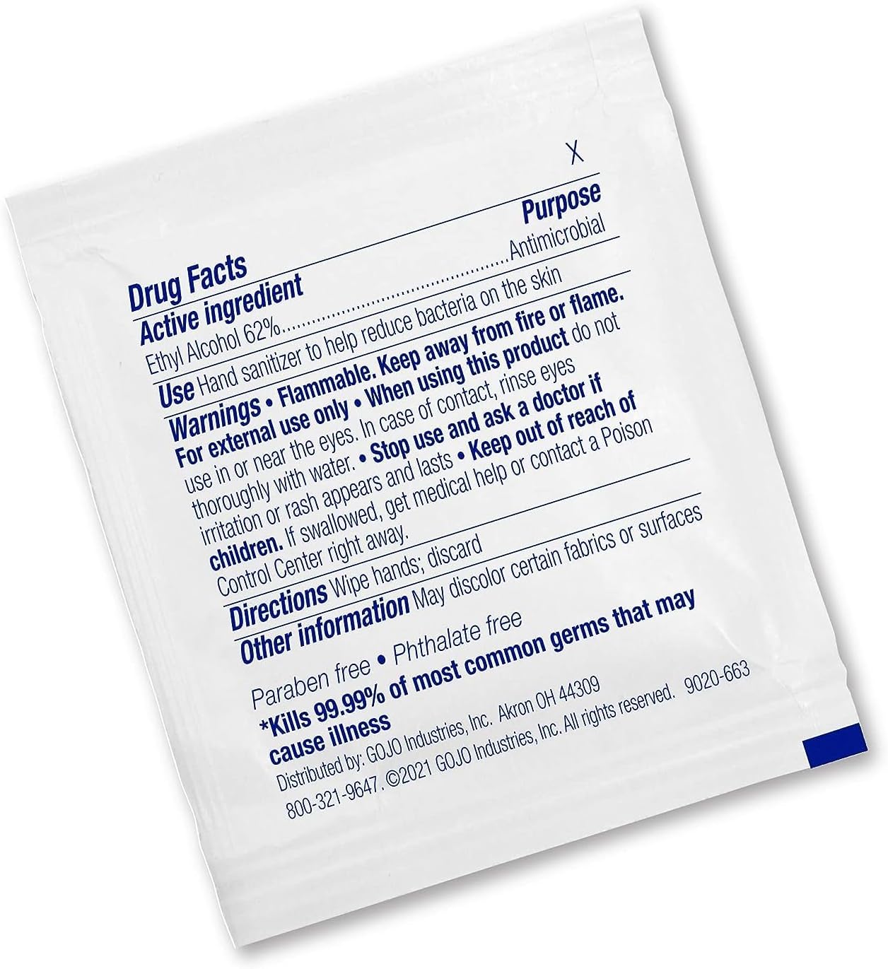 Purell Hand Sanitizing Wipes, Alcohol Formula, Fragrance Free, 300 Count Individually Wrapped Hand Wipes - 9020-06-EC - Image 8