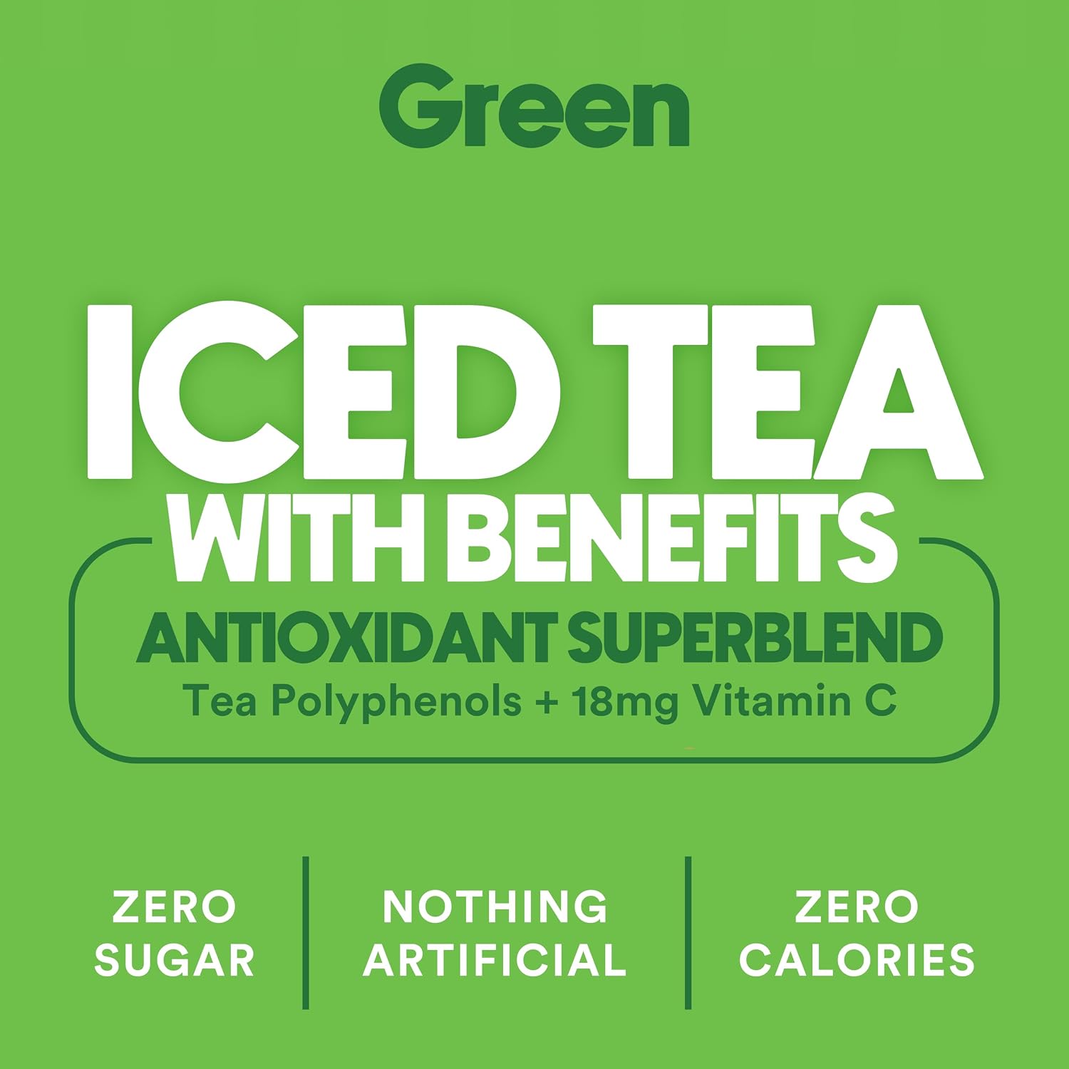 Ryl Iced Tea, Green –Zero Sugar, Antioxidant Superblend, Zero Calorie, Low Carb, Non-GMO, Kosher, Gluten Free, Made in the USA, 12-Pack, 16 Fl Oz - Image 6
