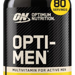 Optimum Nutrition Opti-Men, Vitamin C, Zinc and Vitamin D, E, B12 for Immune Support Mens Daily Multivitamin Supplement, 240 Count (Packaging May Vary)