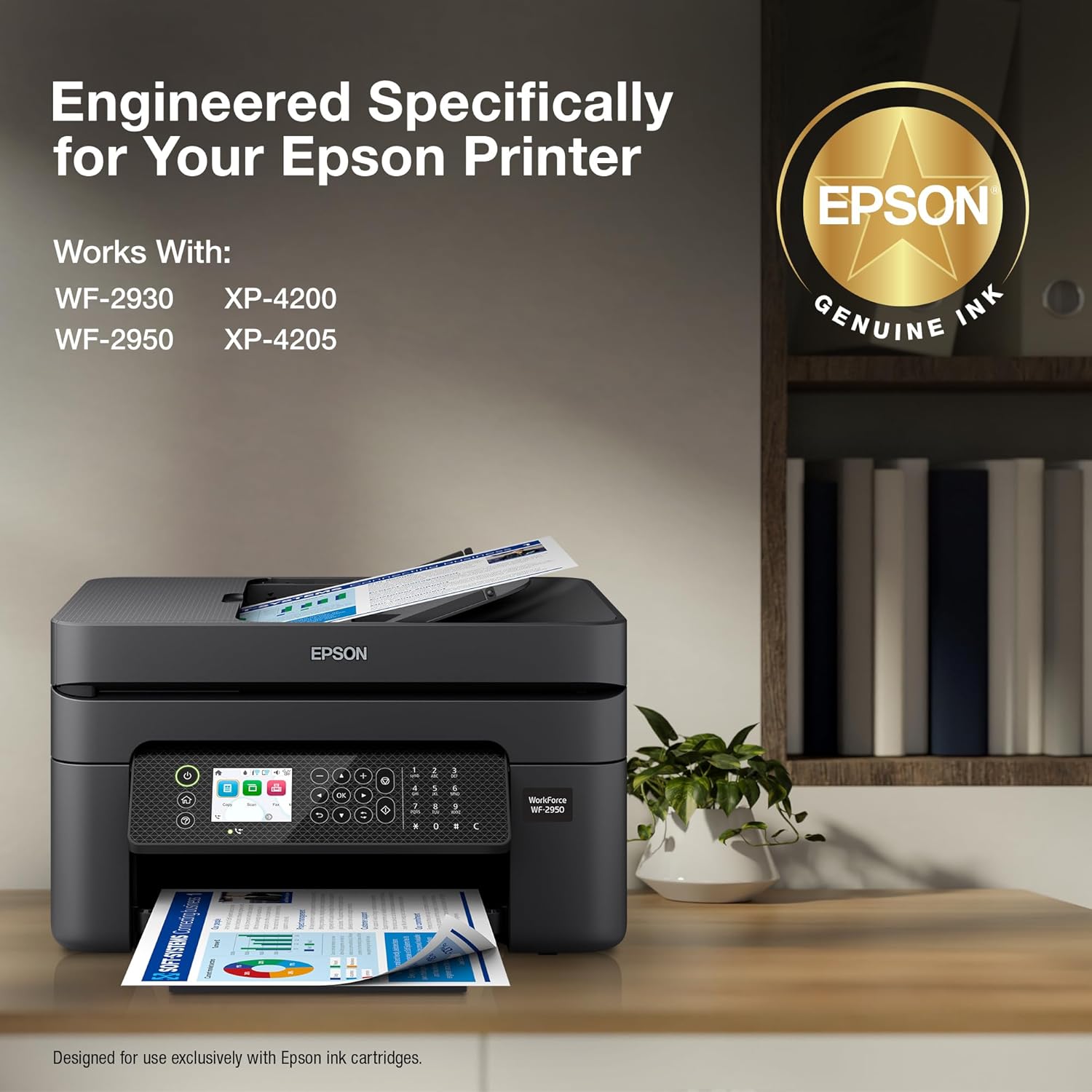 EPSON 232 Claria Ink Standard Capacity Black & Color Cartridge Combo Pack (T232120-BCS) Works with WorkForce WF-2930 ,2950 and Expression XP-4200, 4205 - Image 3