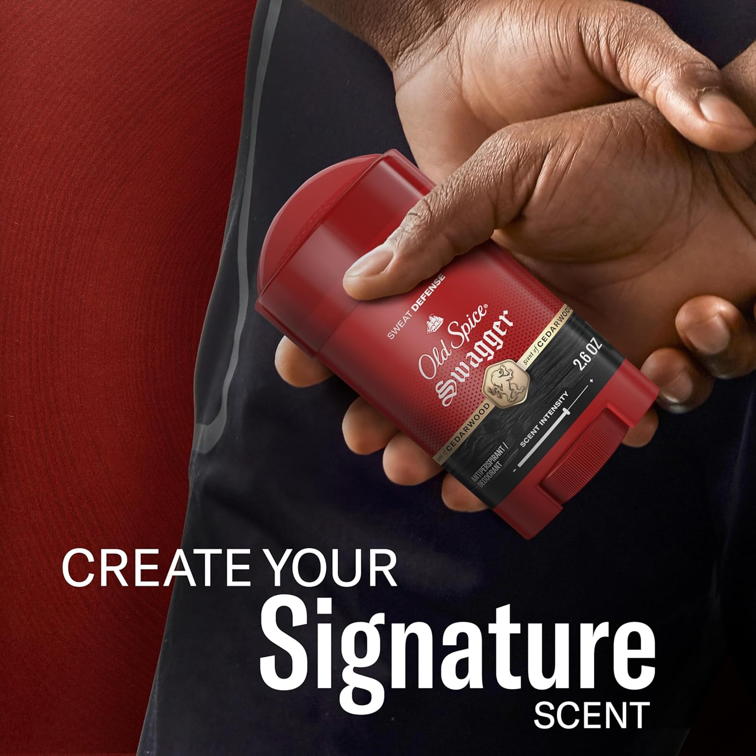 Old Spice Sweat Defense Antiperspirant & Deodorant for Men, 24/7 Ultimate Sweat Protection, Long Lasting Scent, Soft Solid, Swagger with Cedarwood Scent, 2.6 oz - Image 9