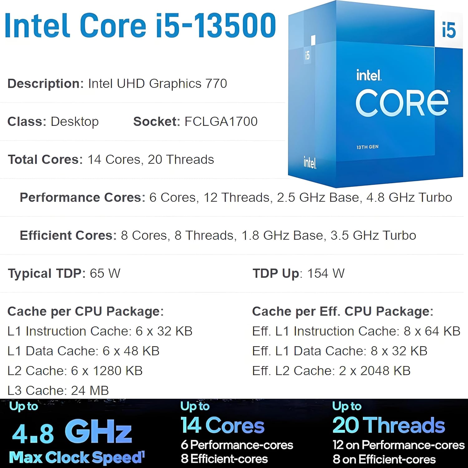 HP Pro Tower Business Desktop, Intel i5-13500 (14-Core), 32GB RAM, 1TB PCIe SSD, UHD Graphics 770, Wi-Fi 6, Bluetooth 5.3, Dual Monitor Support, Windows 11 Pro - Image 3