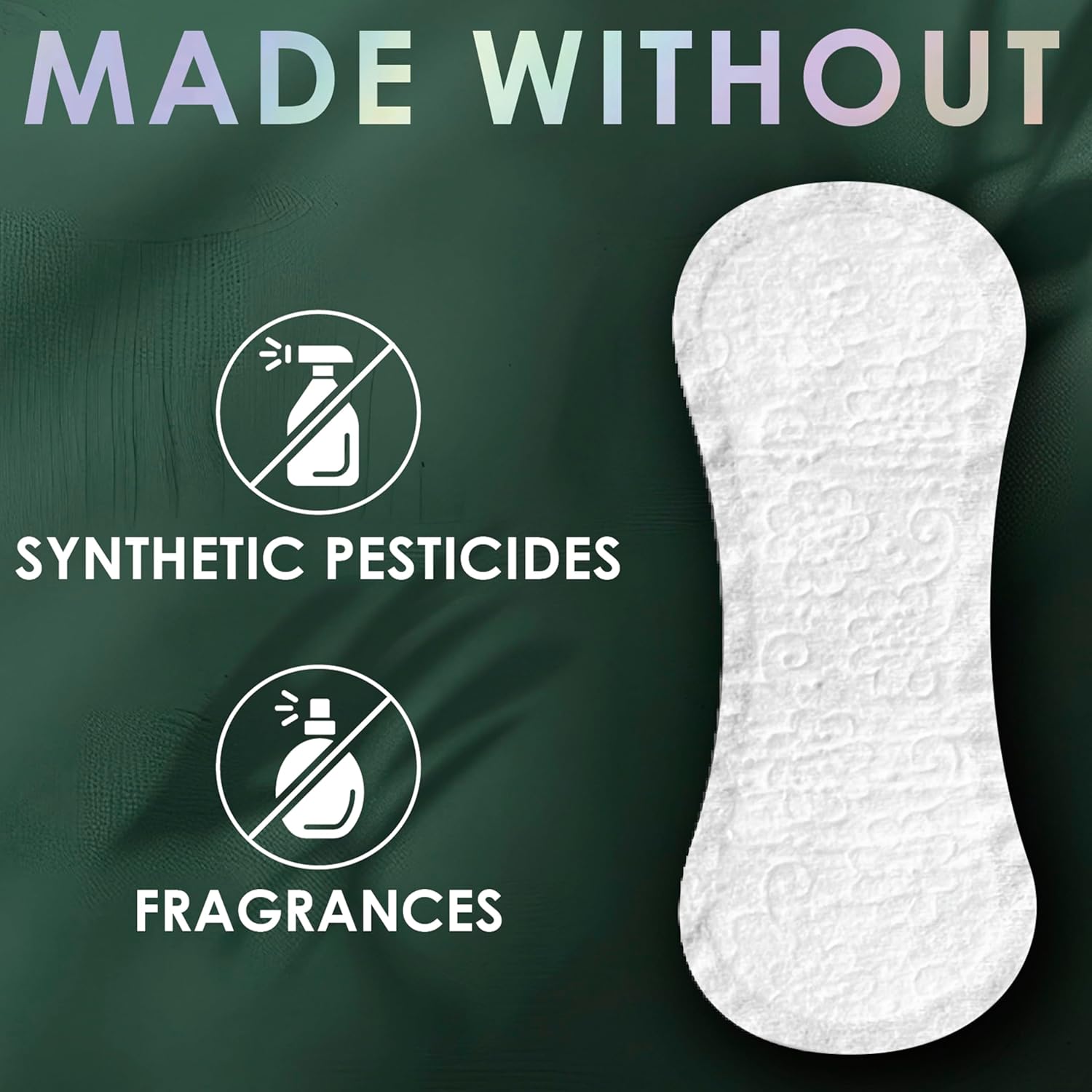 L. Ultra Thin Liners for Women, Regular Coverage, Organic Cotton Top Layer, Unscented Pantiliners, 100 Count - Image 5