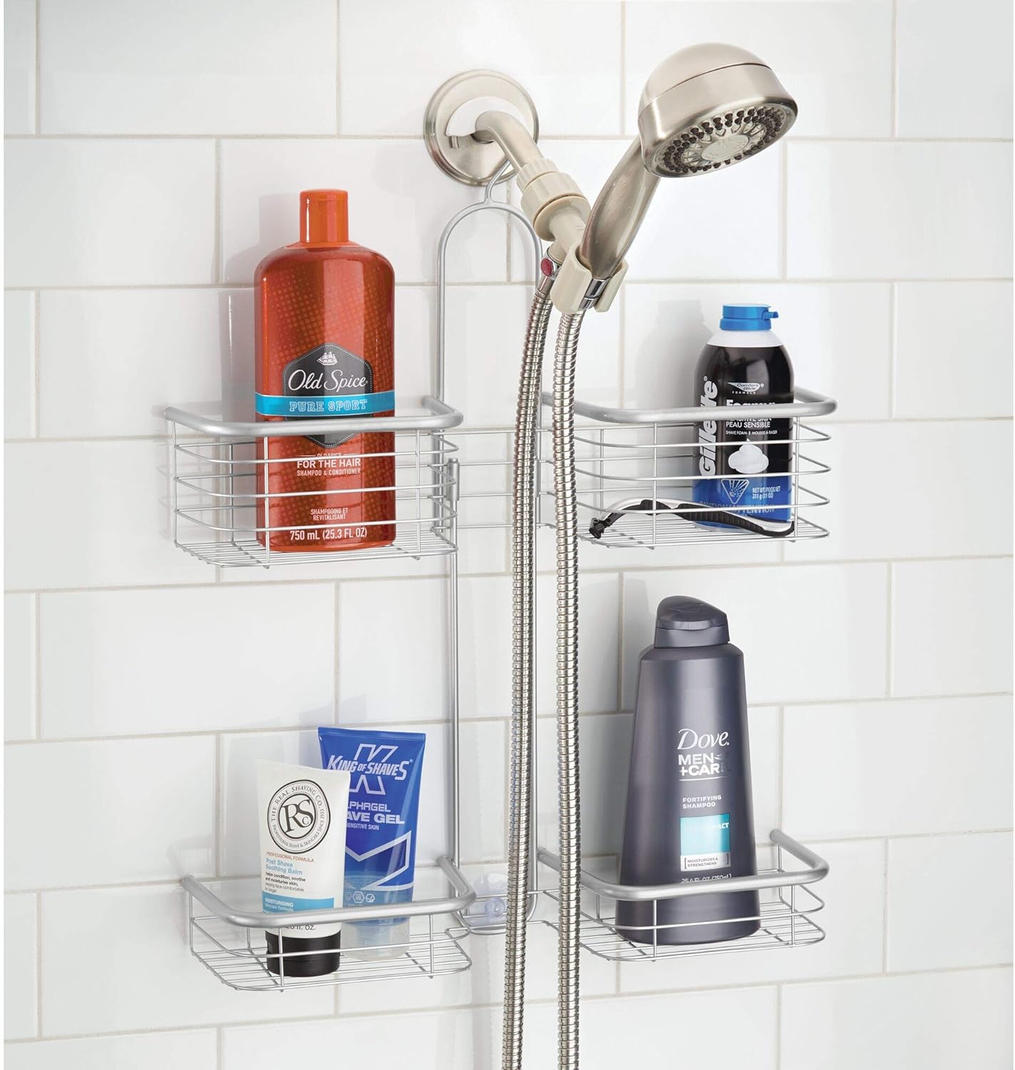 iDesign Forma Shower Caddy, Chrome - Image 4