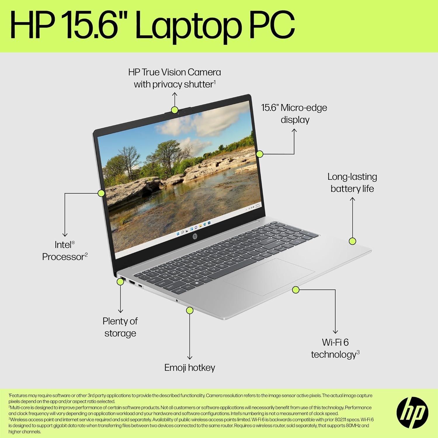 HP Notebook 15.6 FHD Laptop Computer with Microsoft Office 365, 16GB DDR4 RAM, 256GB SSD, Intel 4-Core N100 CPU, 2026 Edition, Numeric Keypad, Copilot AI, Windows 11 Home, Silver - Image 8