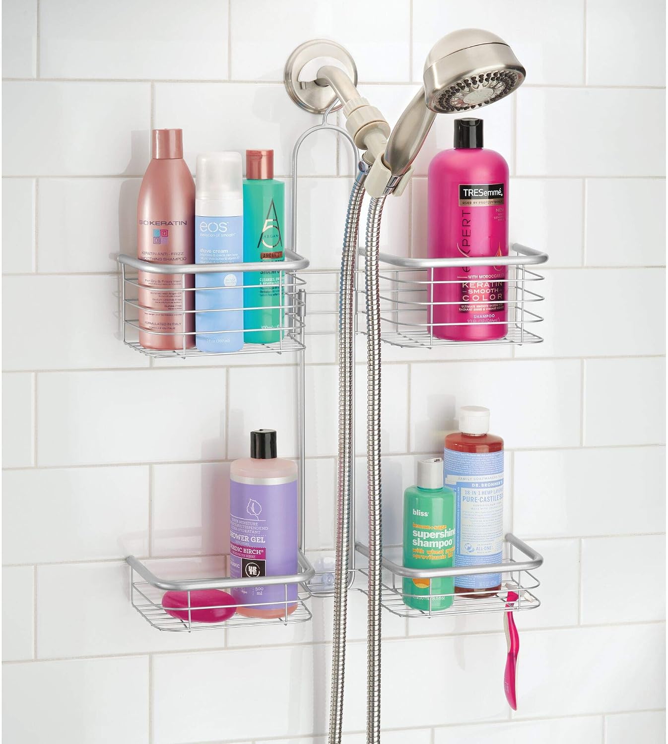 iDesign Forma Shower Caddy, Chrome - Image 5
