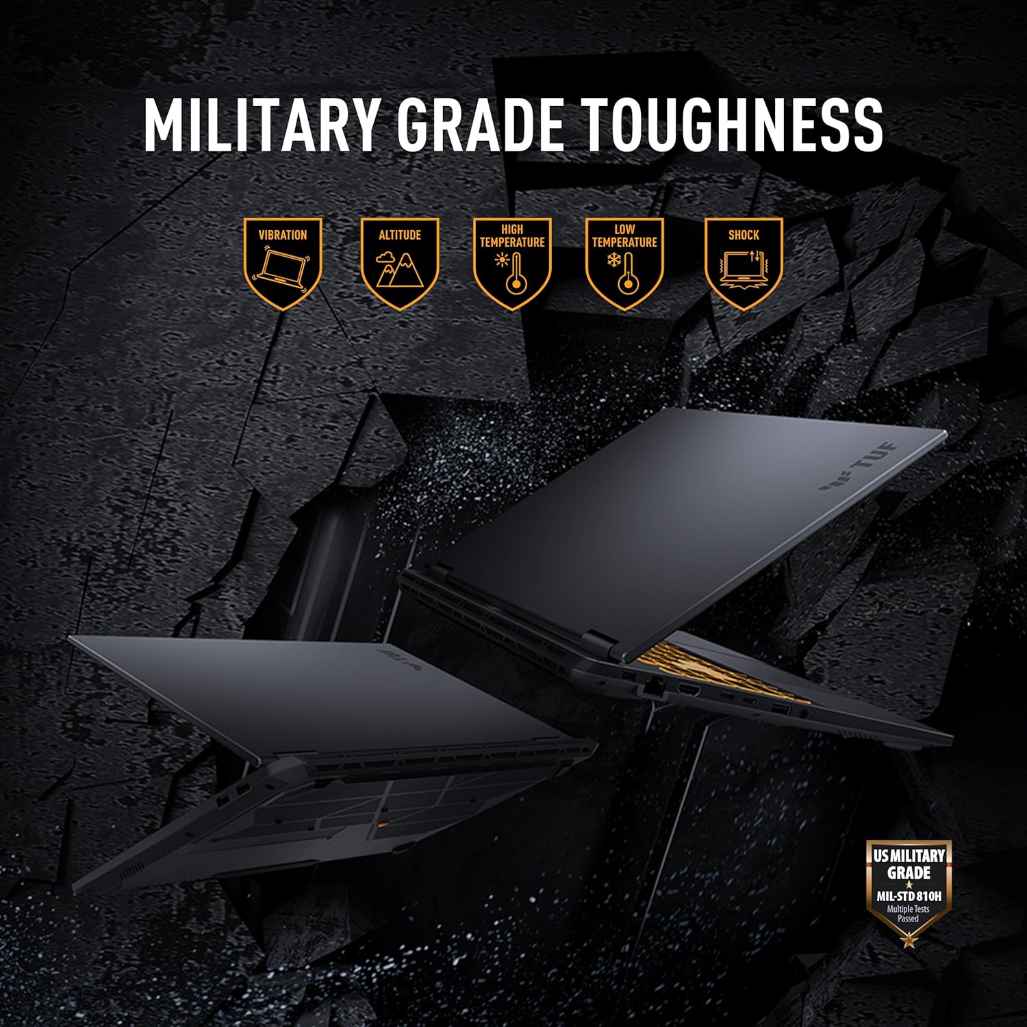 ASUS TUF Gaming F16 (2025) Gaming Laptop, 16” FHD+ 165Hz 16:10 Display, Intel® Core™ i5 Processor 13450HX, NVIDIA® GeForce RTX™ 5050, 16GB DDR5, 512GB PCIe Gen4 SSD, Wi-Fi 6E, Win 11 Home - Image 5