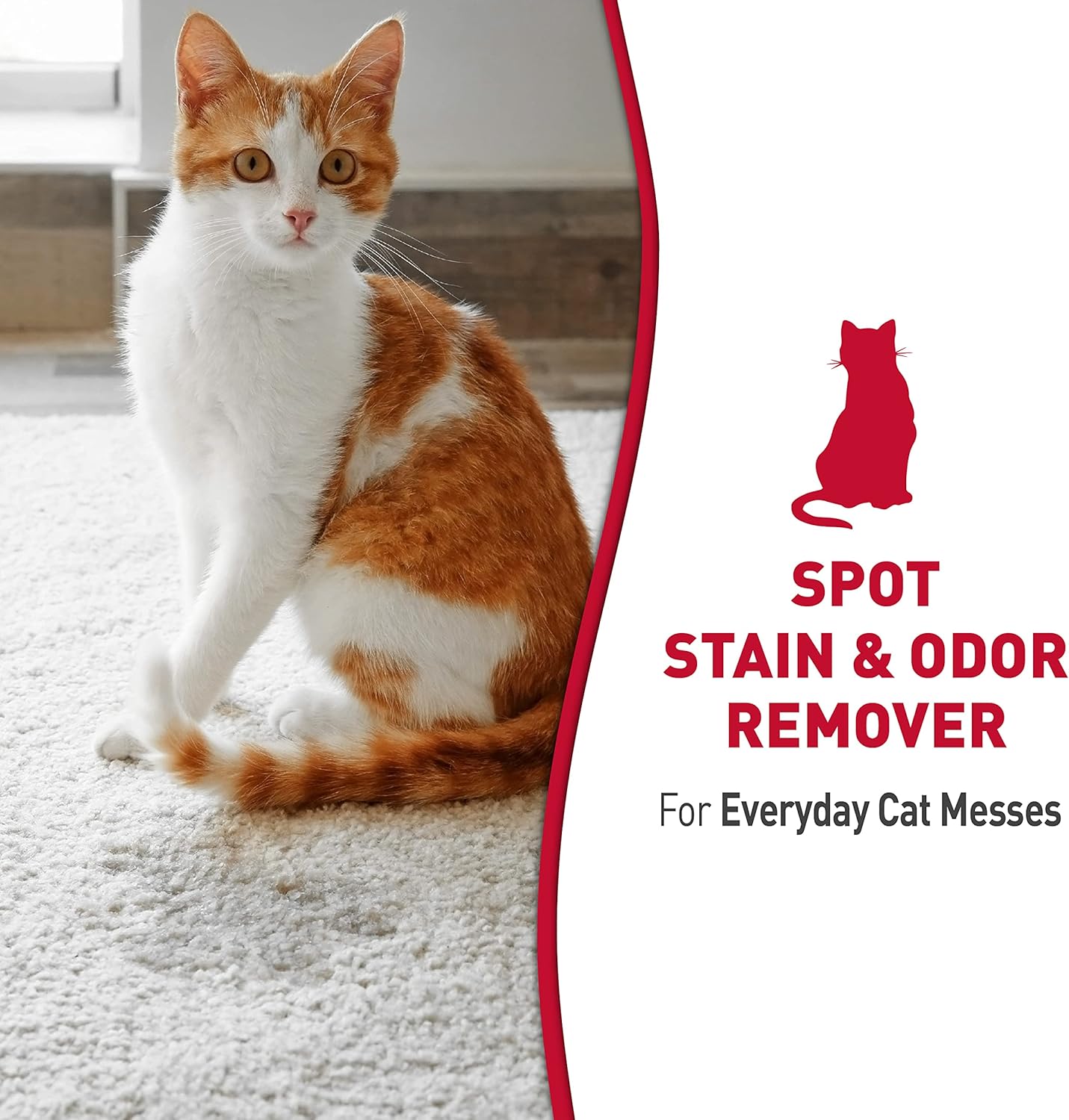Nature's Miracle Stain and Odor Remover, Spot Stain and Pet Odor Eliminator, Enzymatic Formula, 32 Ounce Spray - Image 4