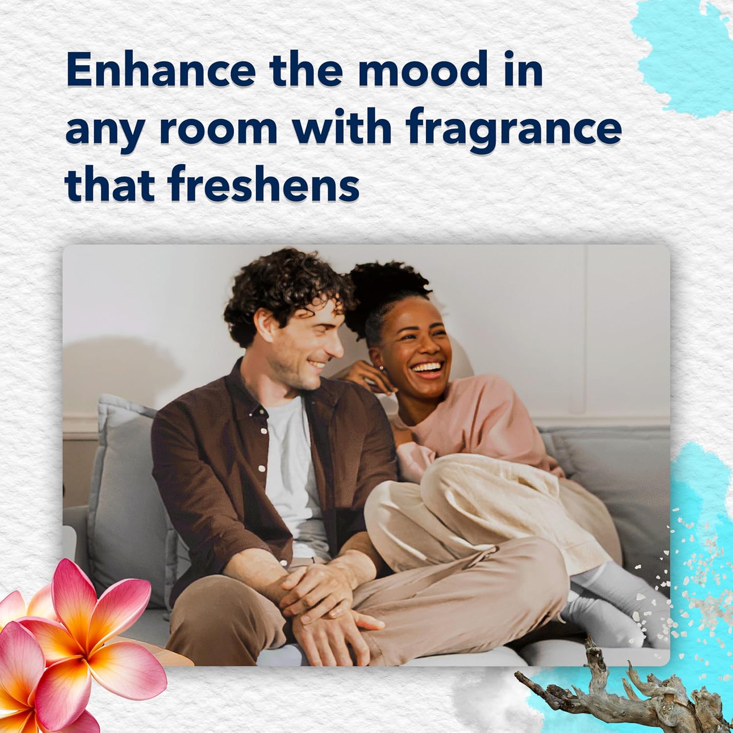 Glade PlugIns Refills Air Freshener, Aqua Waves and Sky & Sea Salt, Scented and Essential Oils for Home and Bathroom, 0.67 Fl Oz, 5 Count - Image 3