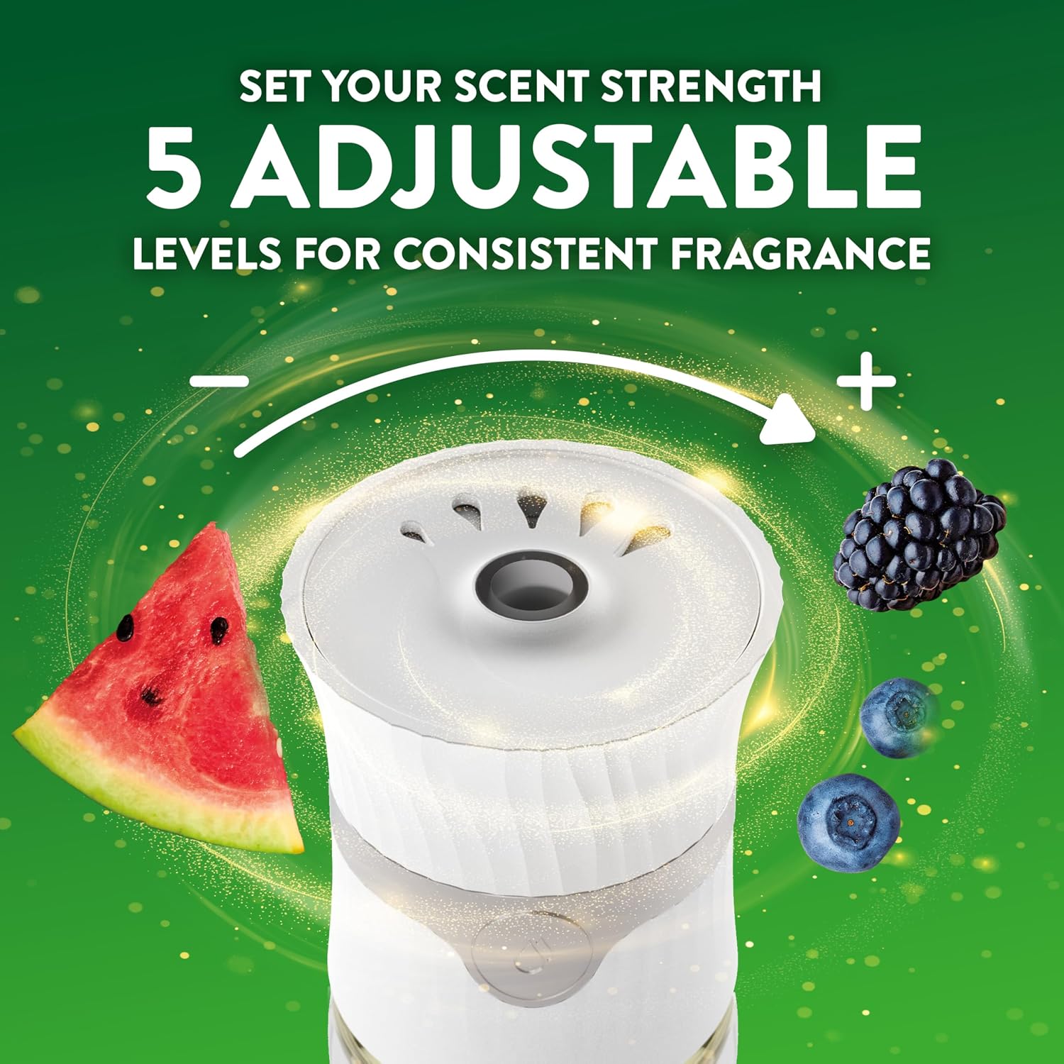 Air Wick Plug-In Scented Oil Refills, 4 Count, Fresh Watermelon & Berries, Air Freshener, Essential Oils - Image 8