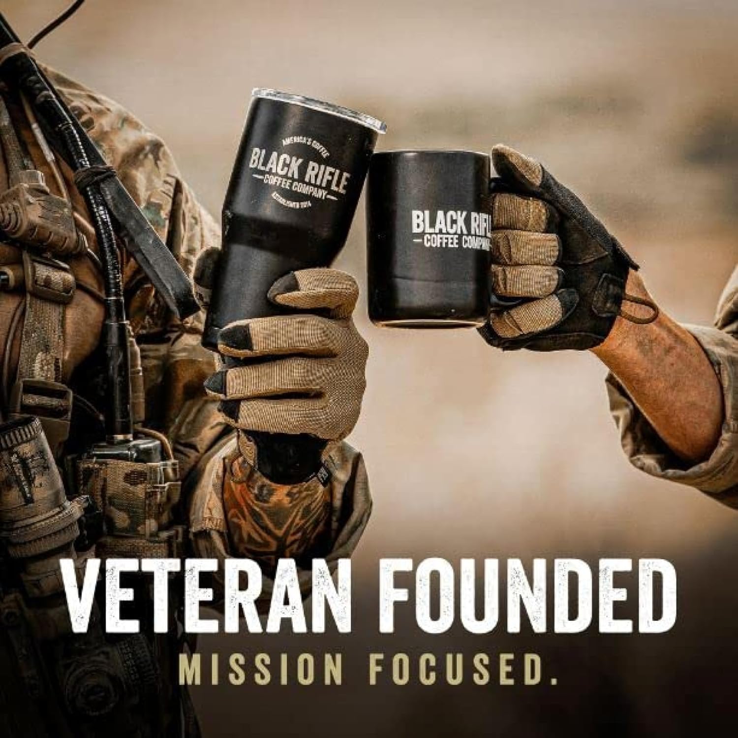 Black Rifle Coffee Company Just Black, 18oz Bag, Ground Coffee Medium Roast - Roasted Blend Made from Arabica Beans - Colombian & Brazilian Beans - Veteran Founded & American Made - Image 7