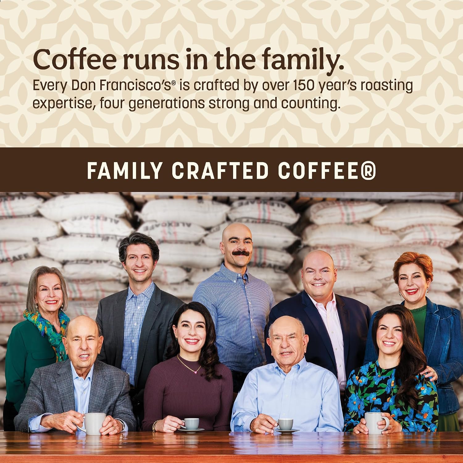 Don Francisco's Premium Vanilla Nut Ground Flavored Coffee: Rich, Aromatic 100% Arabica Beans - Family Crafted for a Delightful Morning Brew (3 x 10 oz Cans) - Image 7